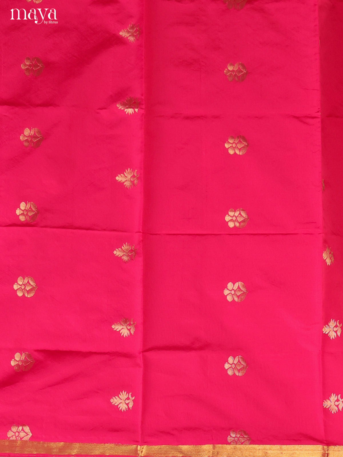 Pink -semi softsilk salwar Unstitch
