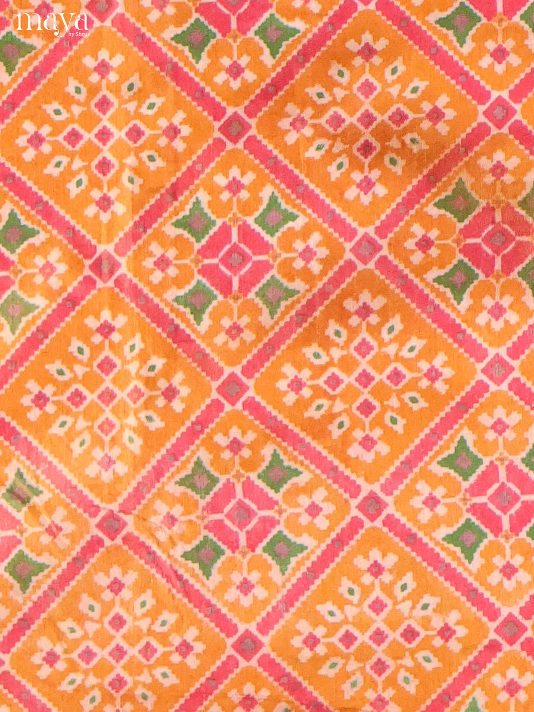 Elegant Mustard Semi Patola Salwar Suit Material With Classic Motifs