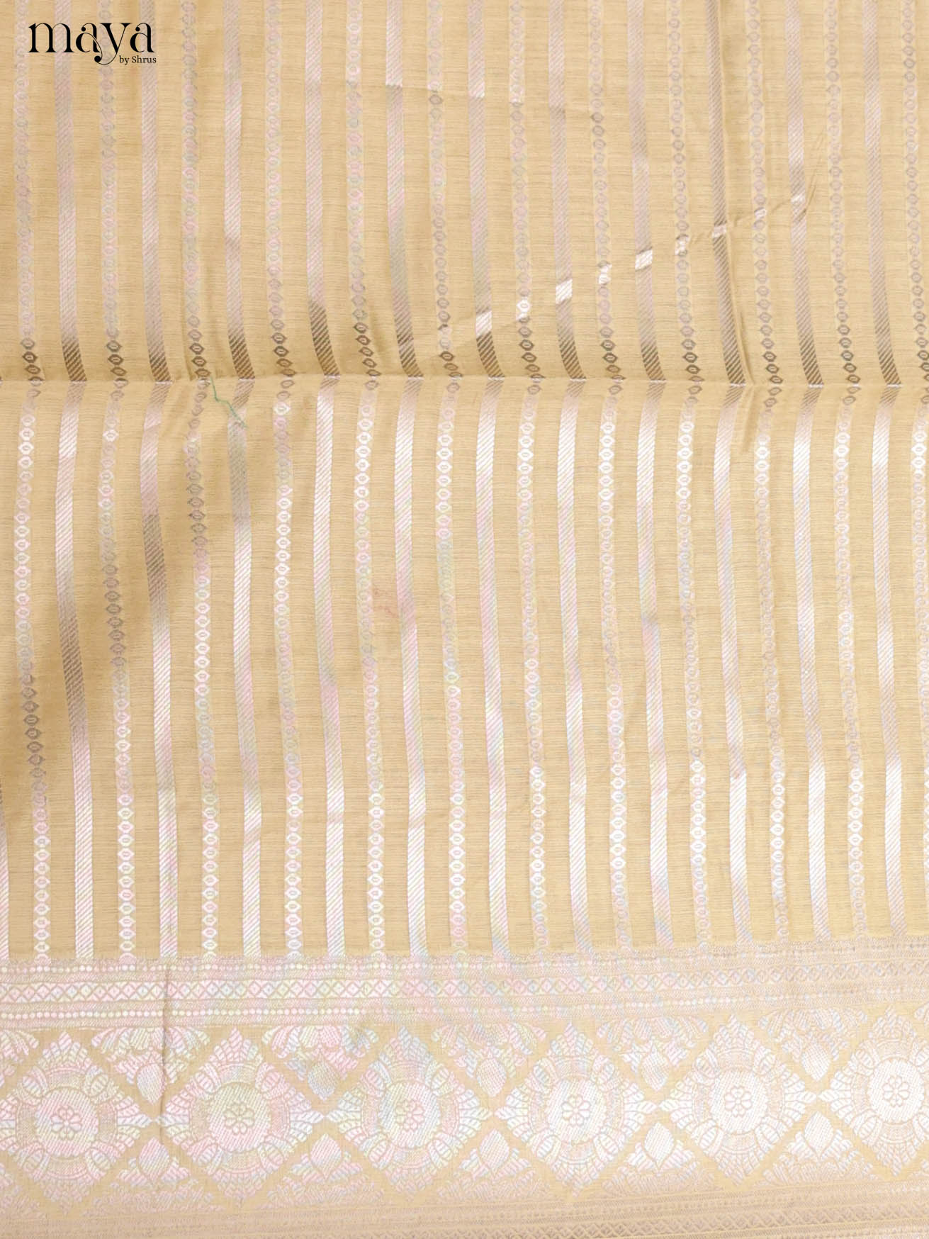Chic Pastel Yellow Semi Tussar Salwar Suit Material With Zari Dupatta