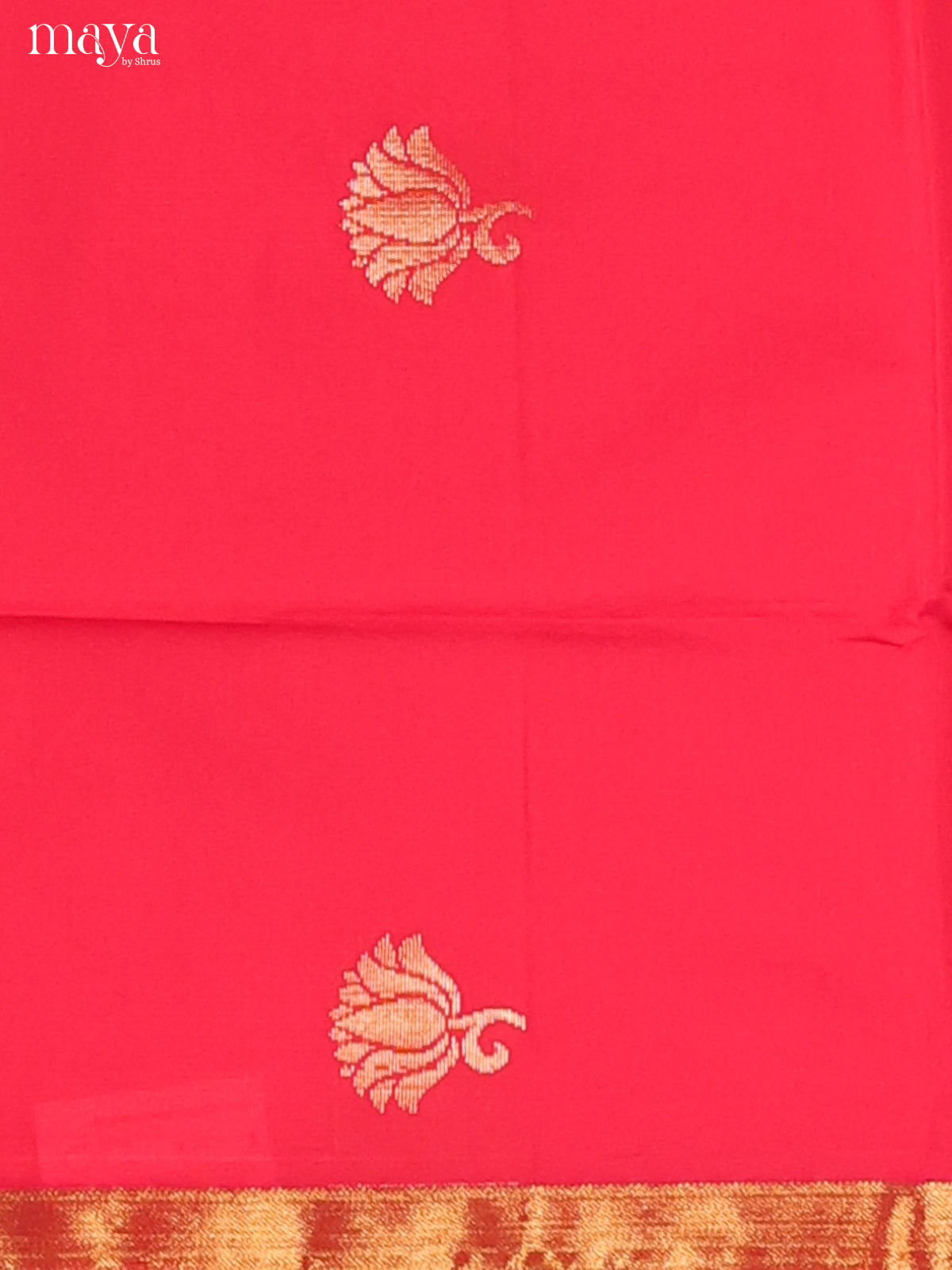 Stunning Red Semi Soft Silk Salwar Suit With Purple Dupatta & Zari Border