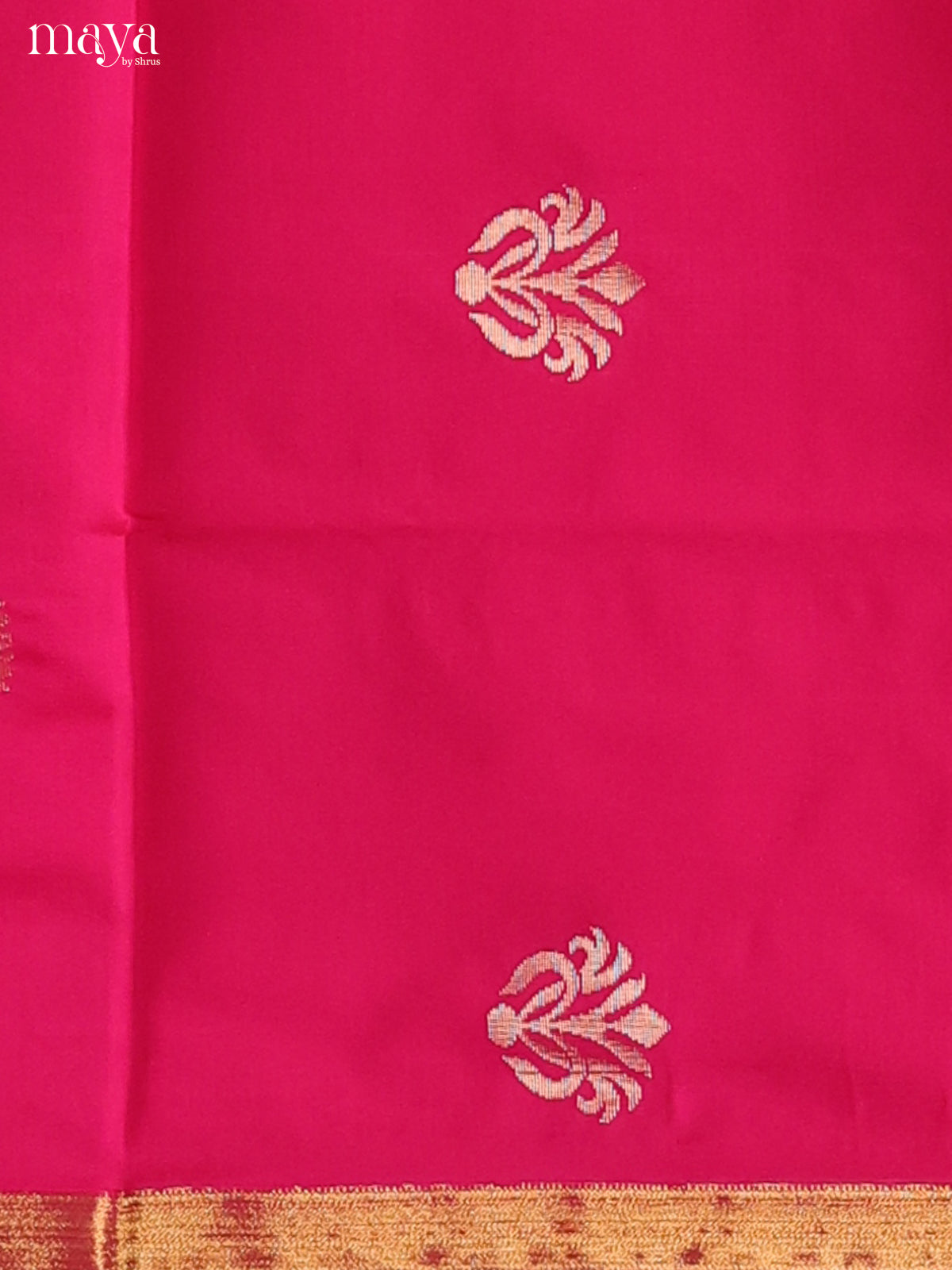 Radiant Pink Semi Soft Silk Salwar Suit With Teal Dupatta & Zari Border