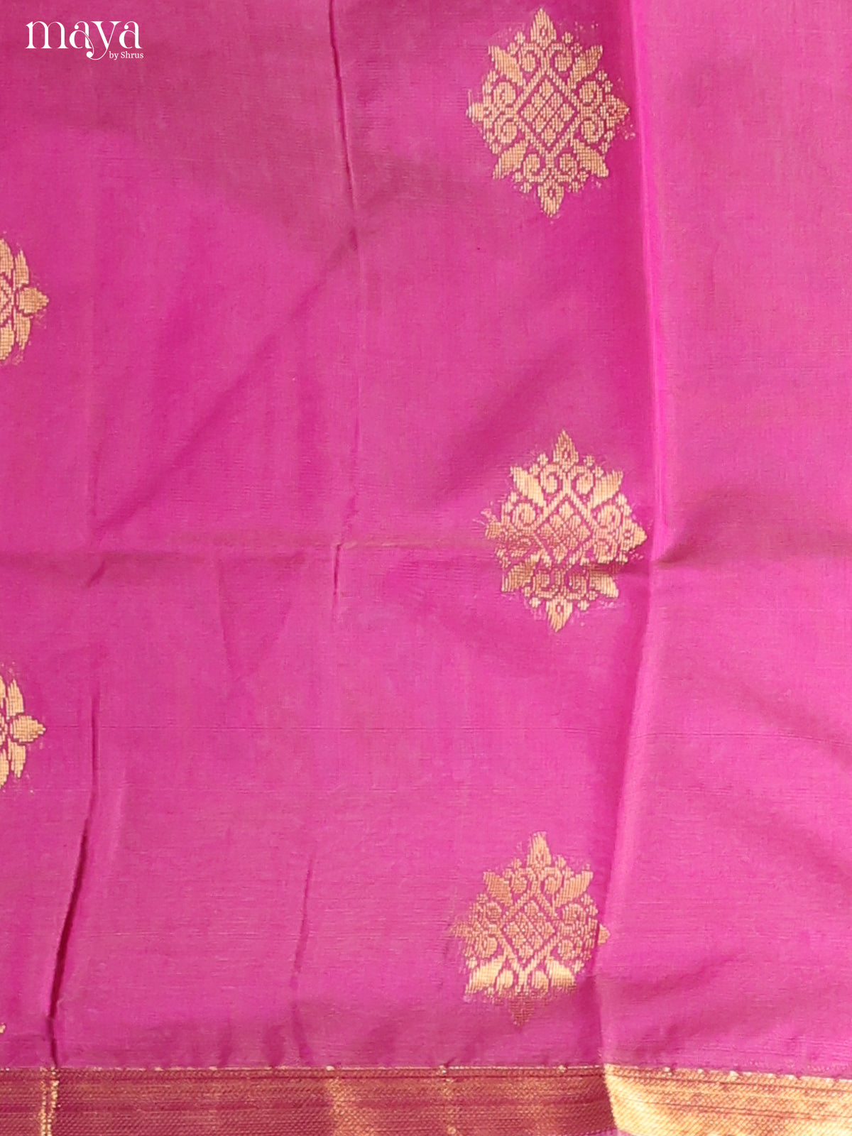 Purple & Grey-Semi silkcotton salwar unstitch