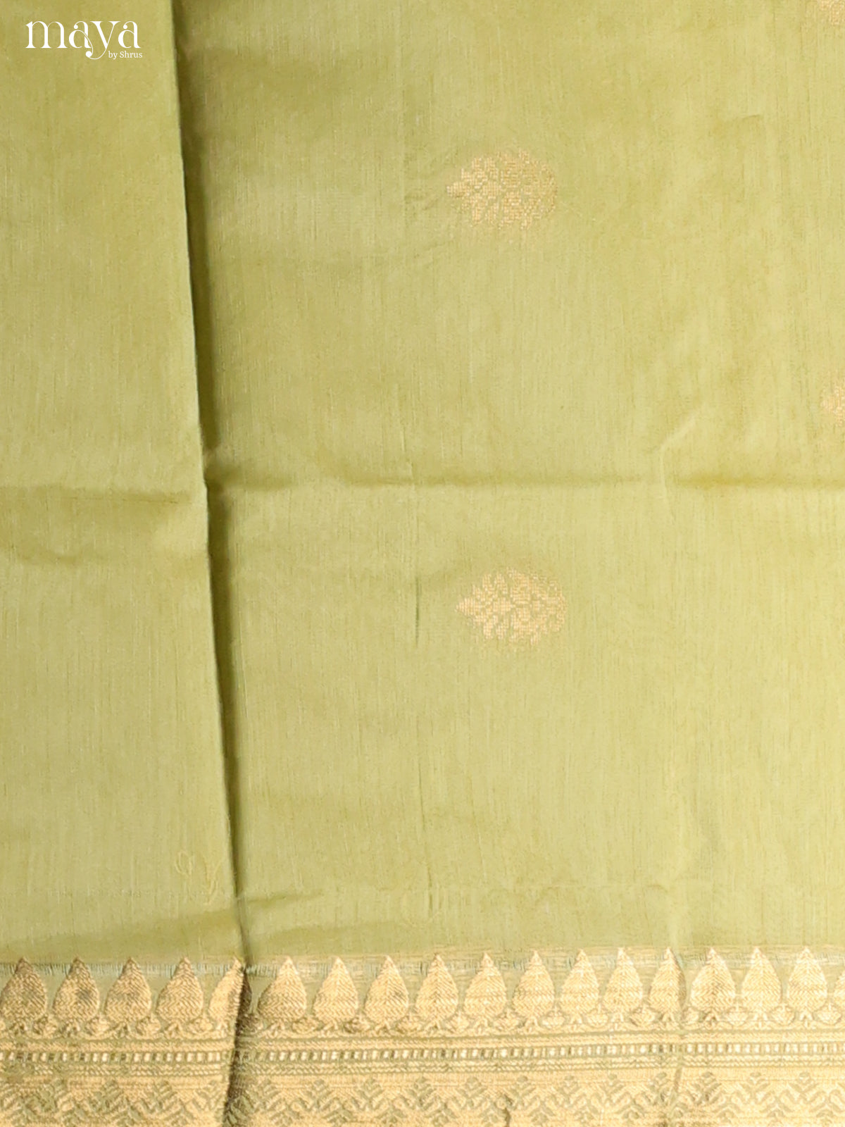 Pista Green-Semi silkcotton salwar unstitch