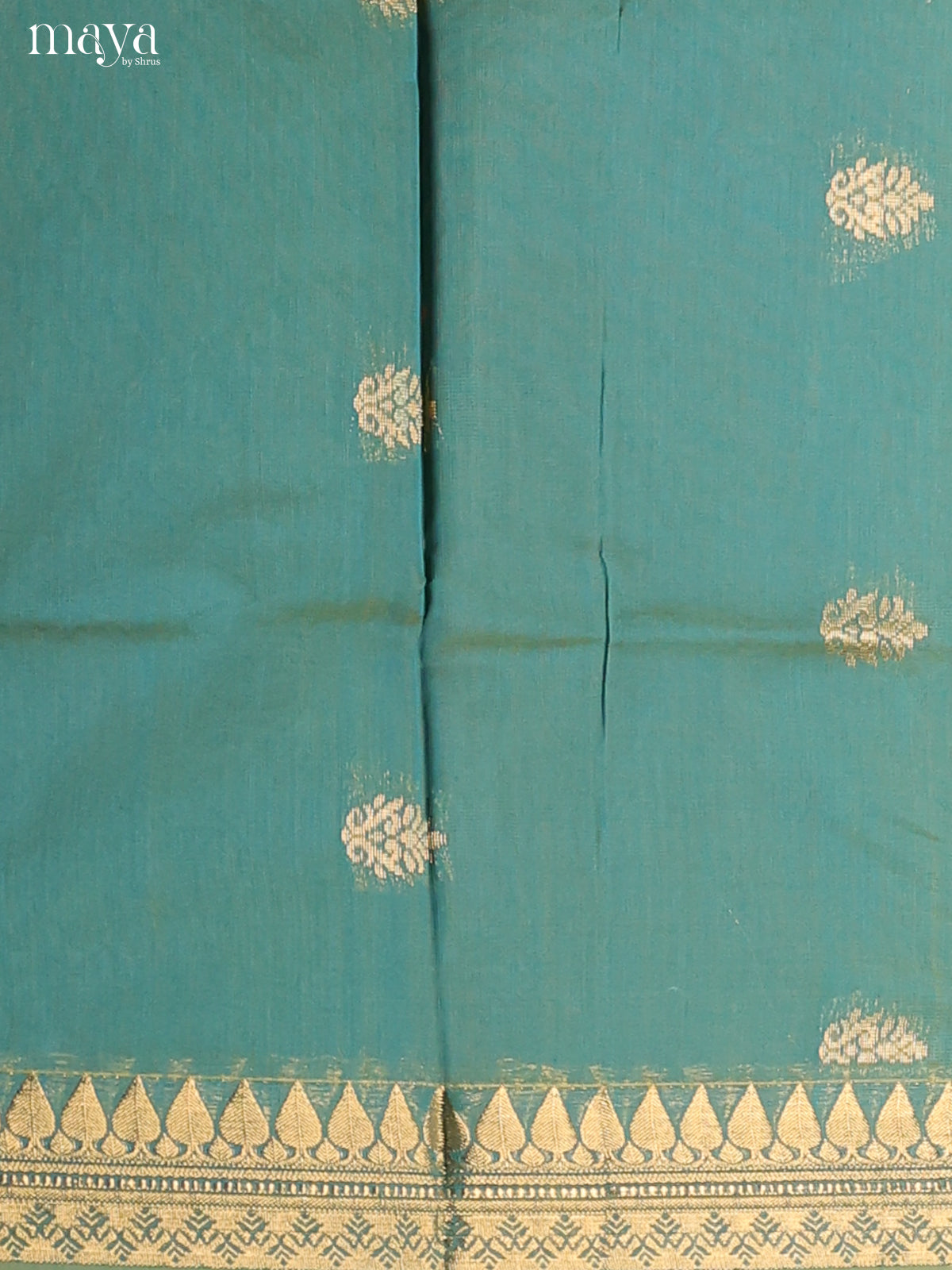 Pastel Green -Semi silkcotton salwar unstitch