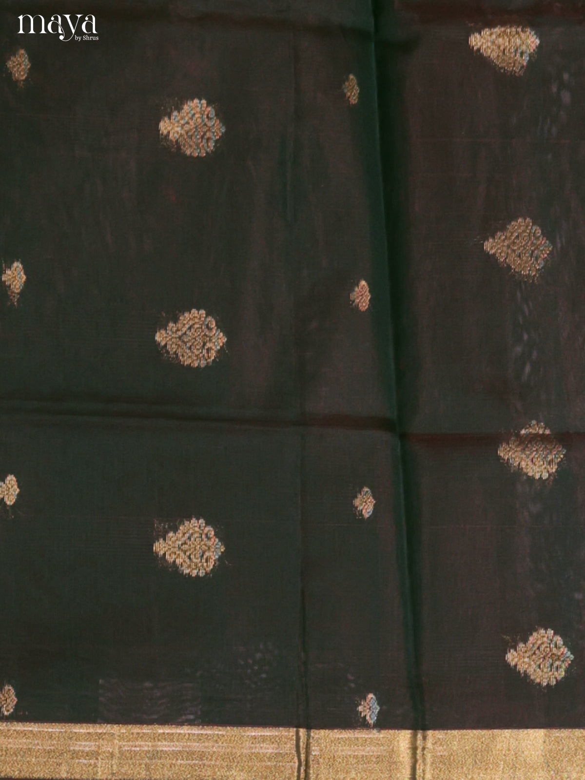 Dark Green & Brick -Silkcotton salwar Unstitch