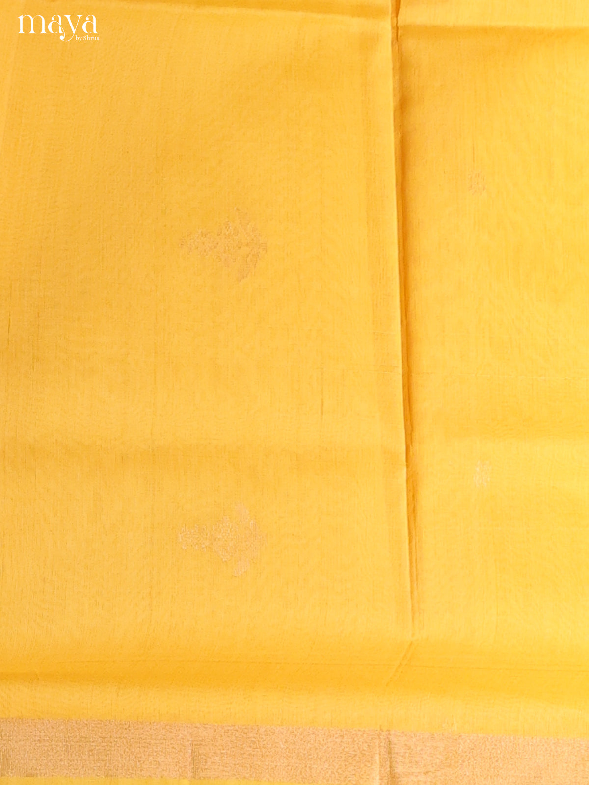 Yellow & Maroon-Silkcotton salwar Unstitch