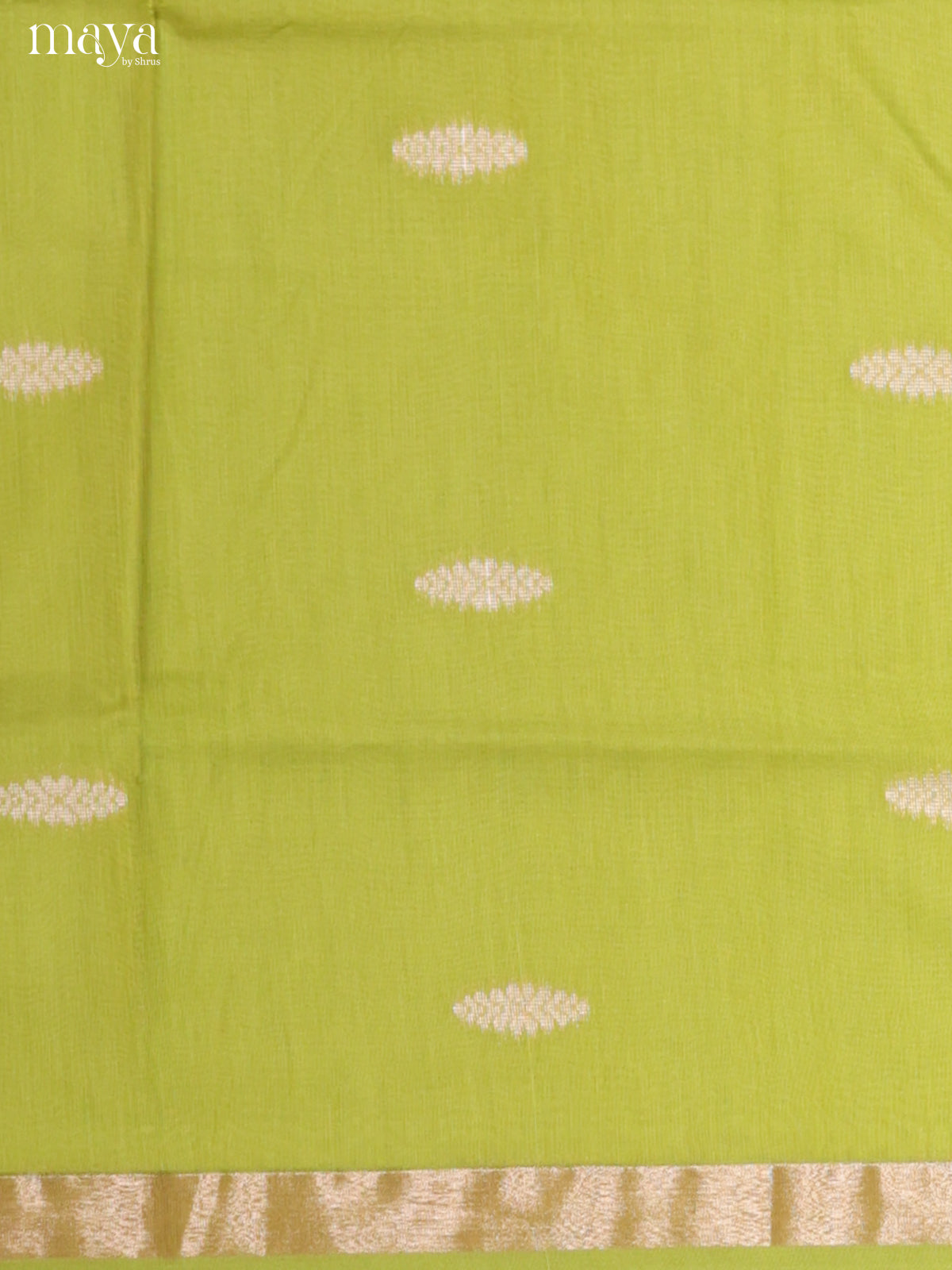 Light Green & Blue-Semi silkcotton salwar unstitch