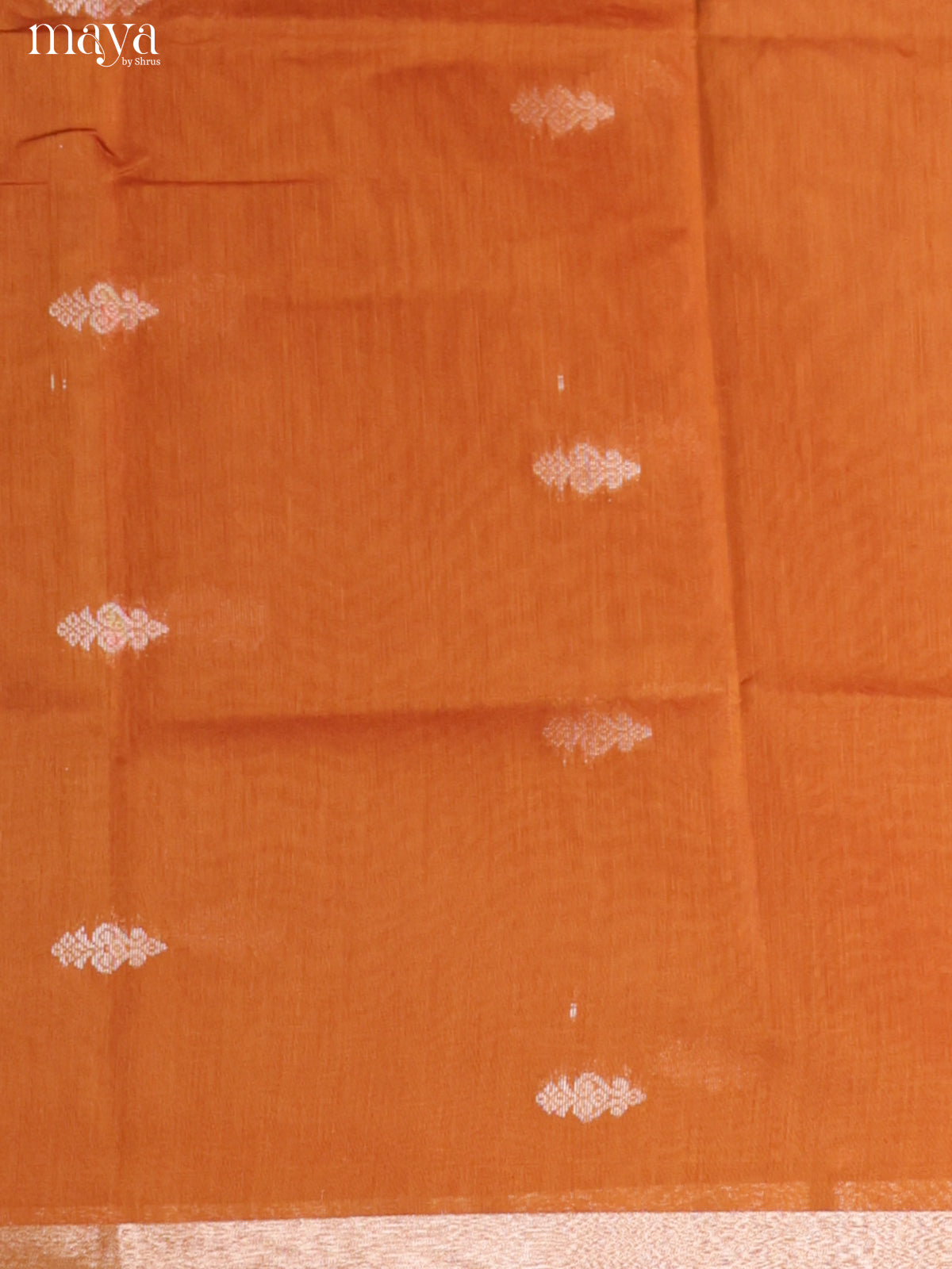 Brick & Red -Semi silkcotton salwar unstitch