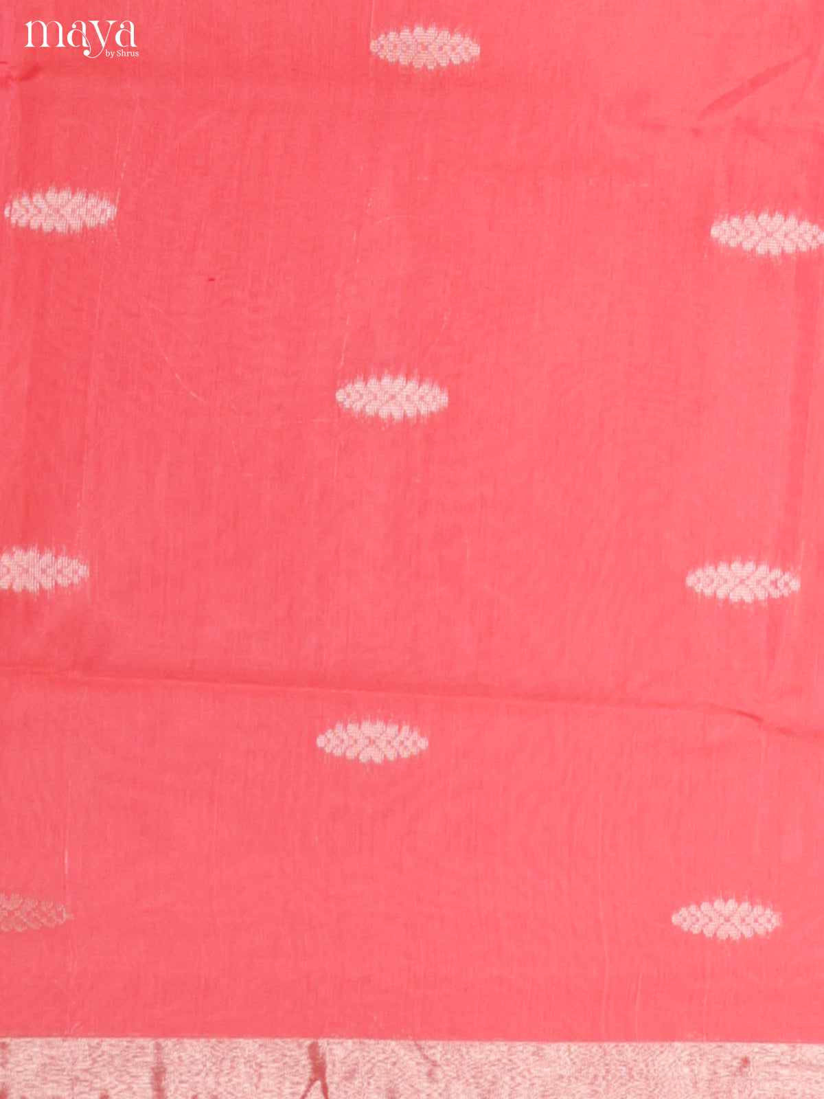 Pink & Green-Semi silkcotton salwar unstitch