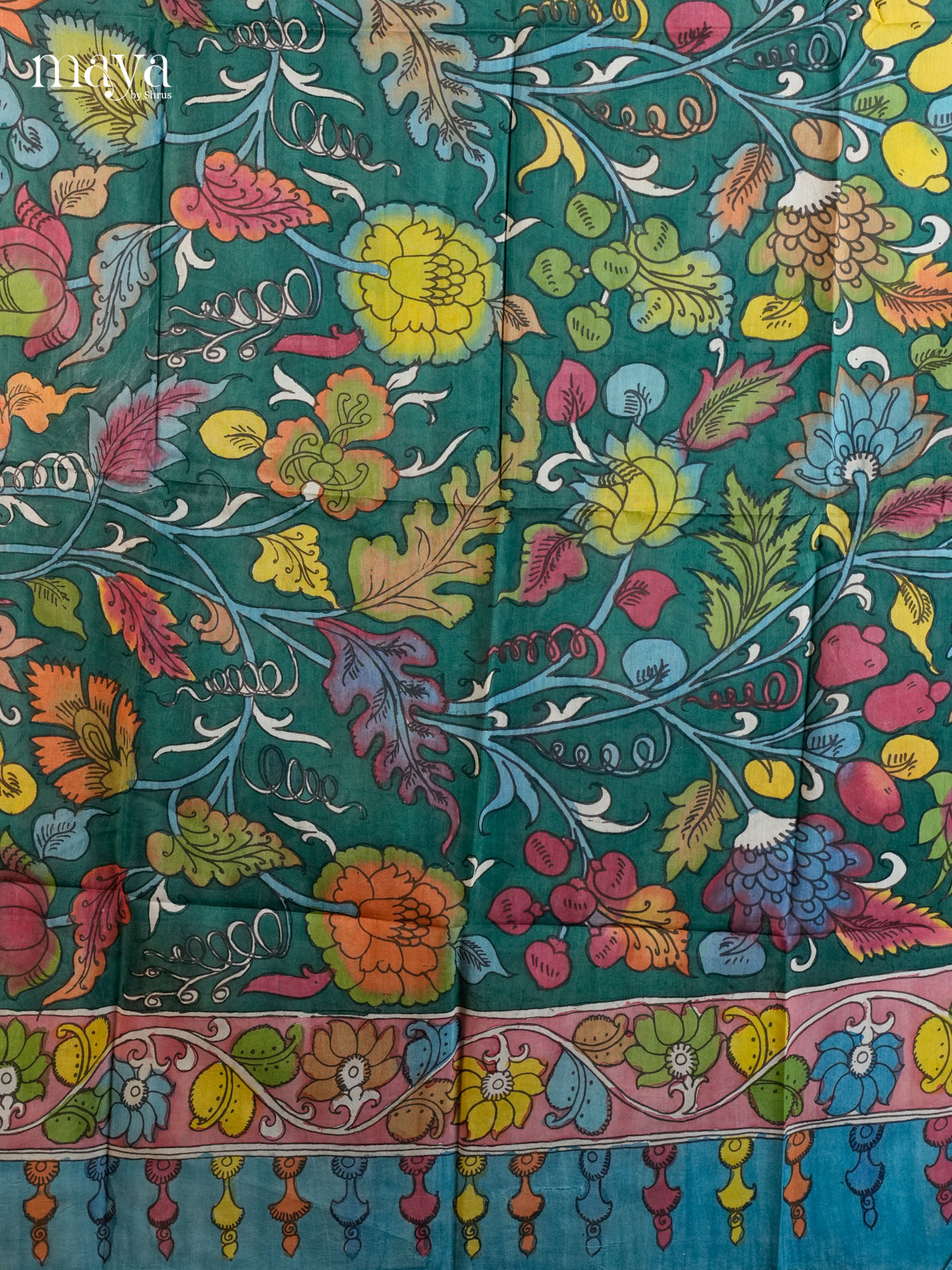 MEA24004-Penkalamkari Dupatta
