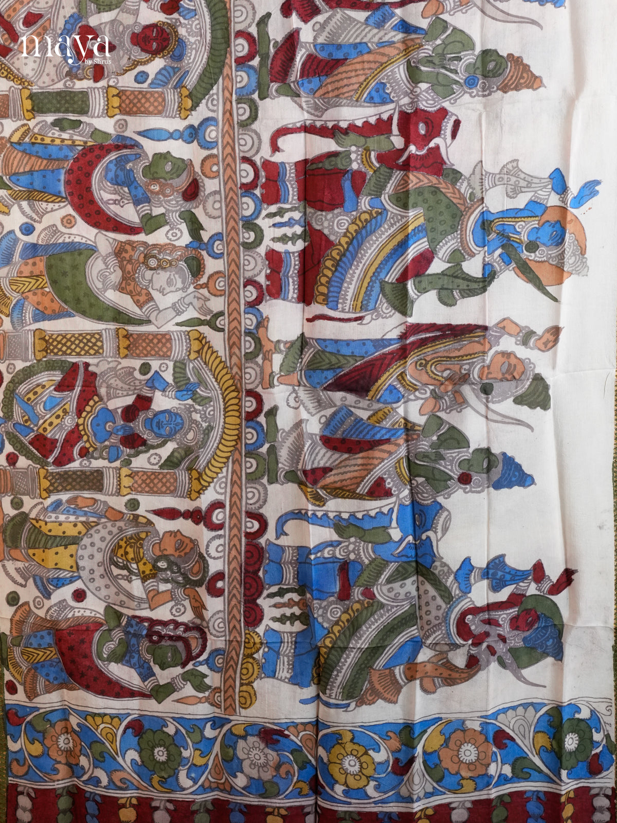 MEA24009-Penkalamkari Dupatta