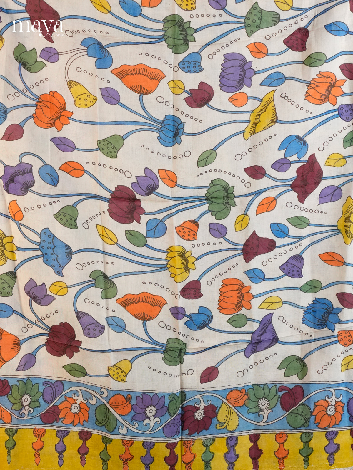 MEA24016-Penkalamkari Dupatta