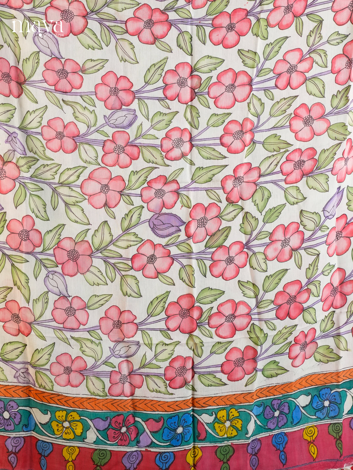 MEA24022-Penkalamkari Dupatta