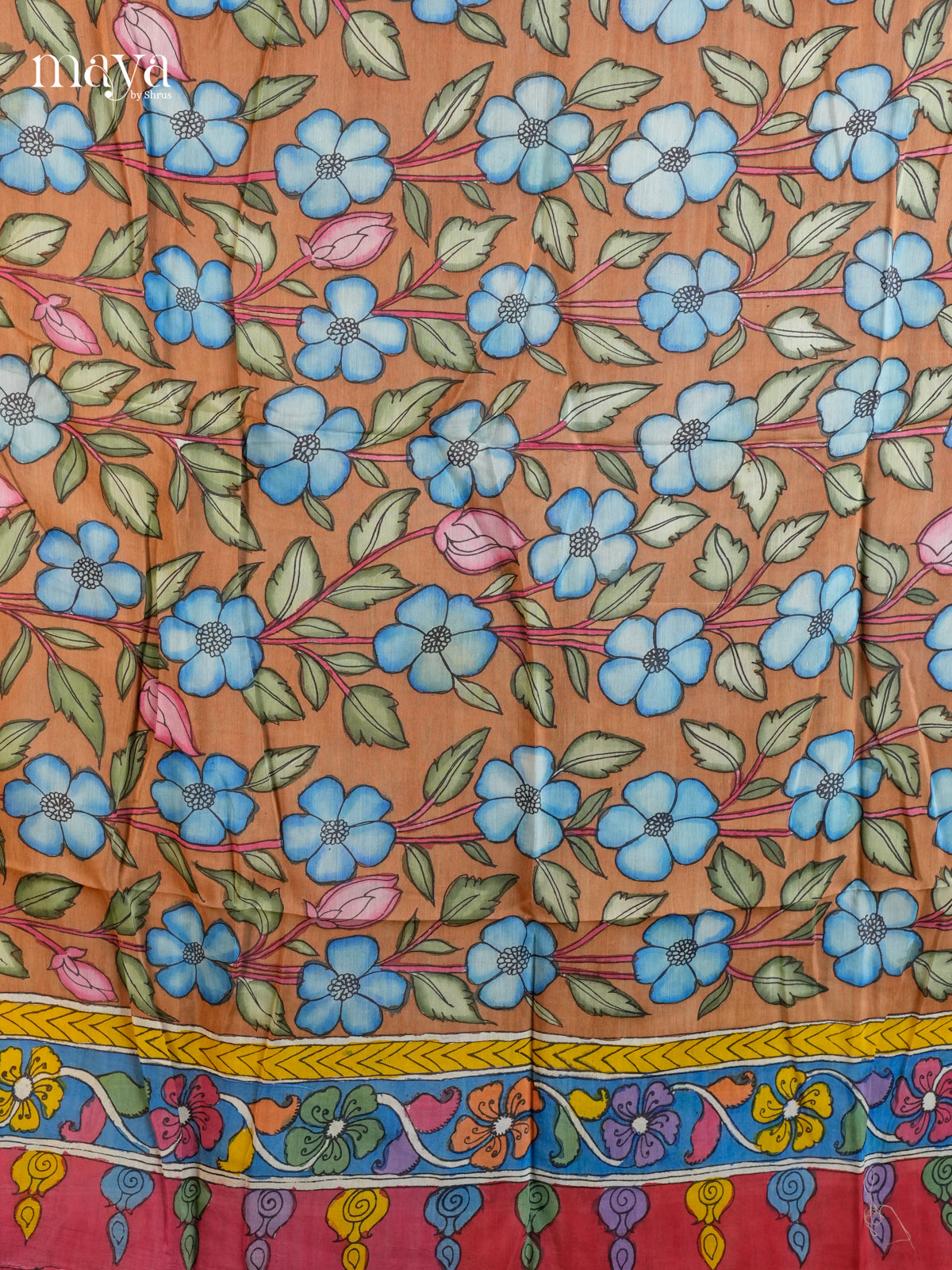 MEA24029-Penkalamkari Dupatta