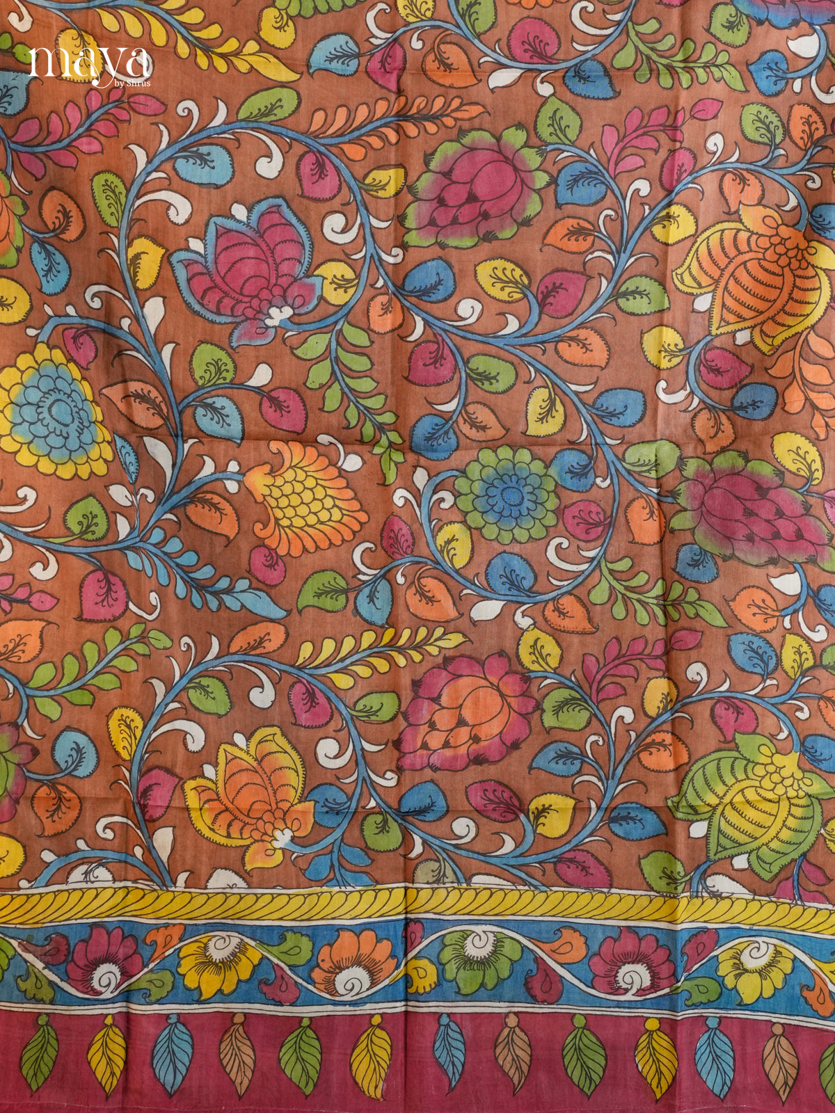 MEA24034-Penkalamkari Dupatta