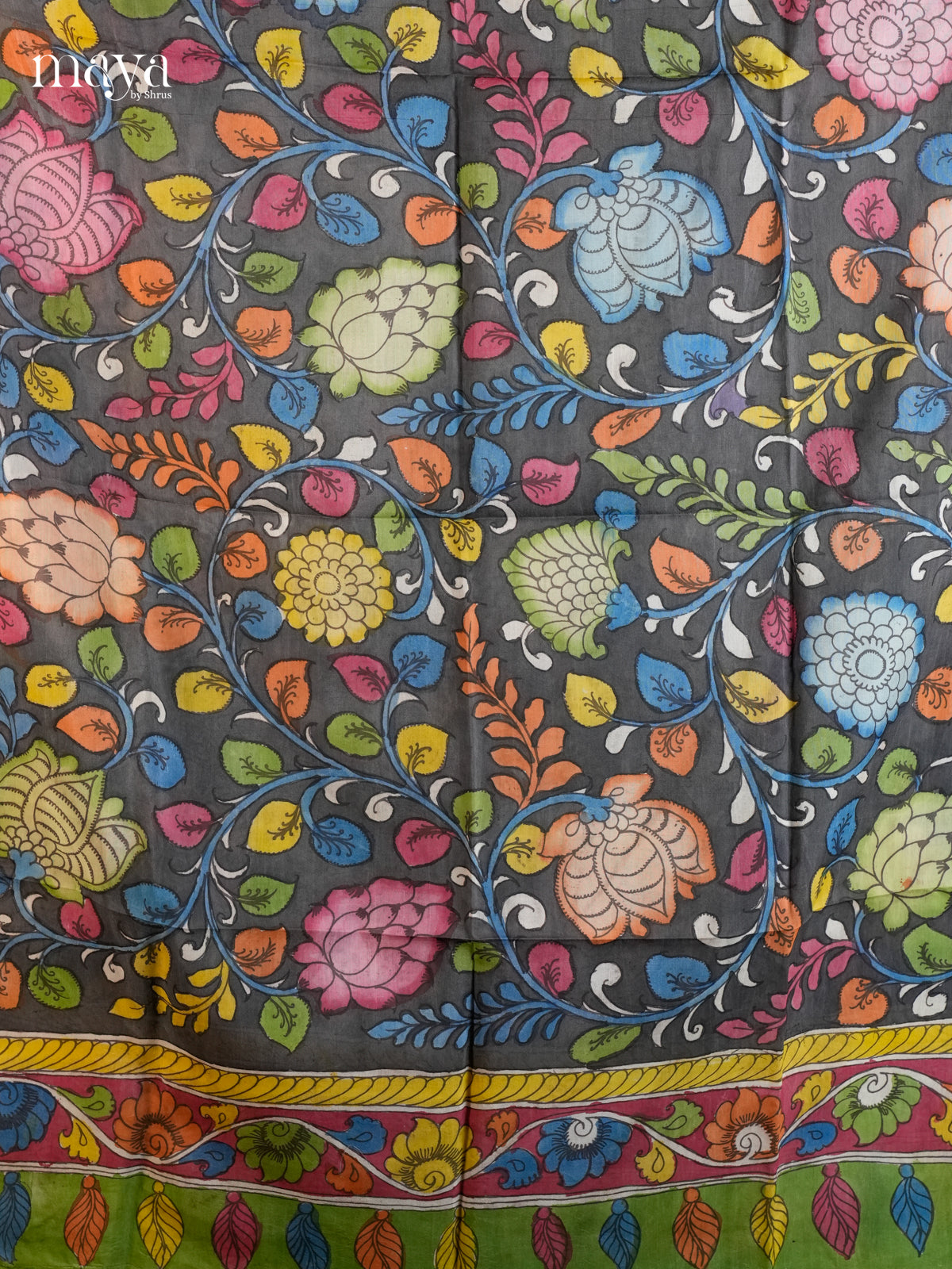 MEA24035-Penkalamkari Dupatta