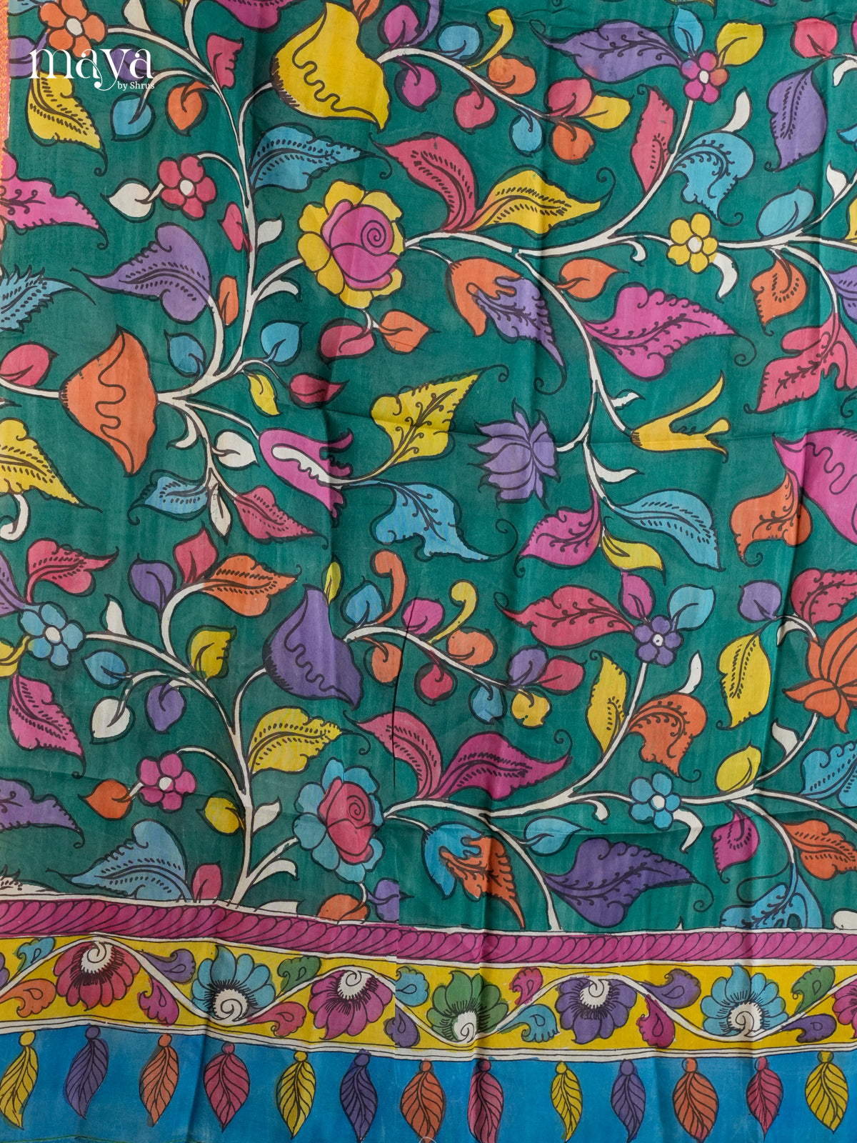 MEA24059-Penkalamkari Dupatta