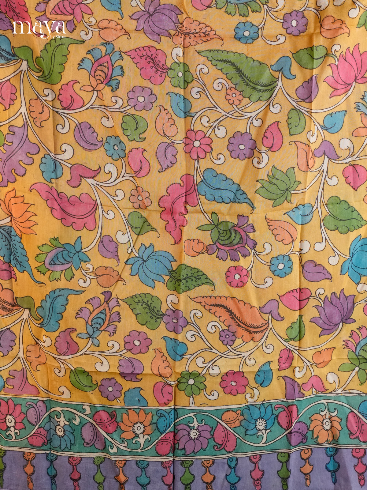 MEA24067-Penkalamkari Dupatta