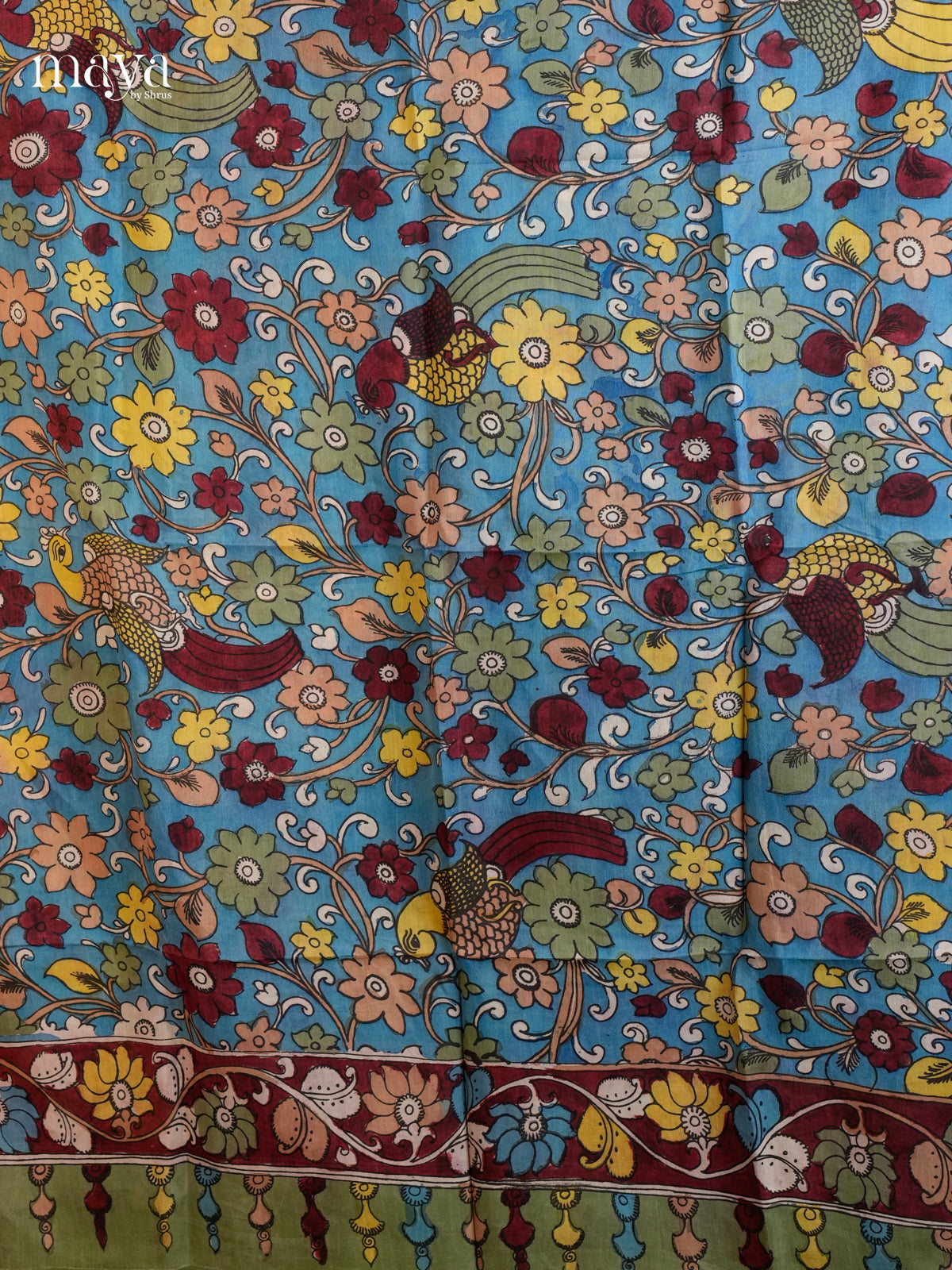 MEA24068-Penkalamkari Dupatta