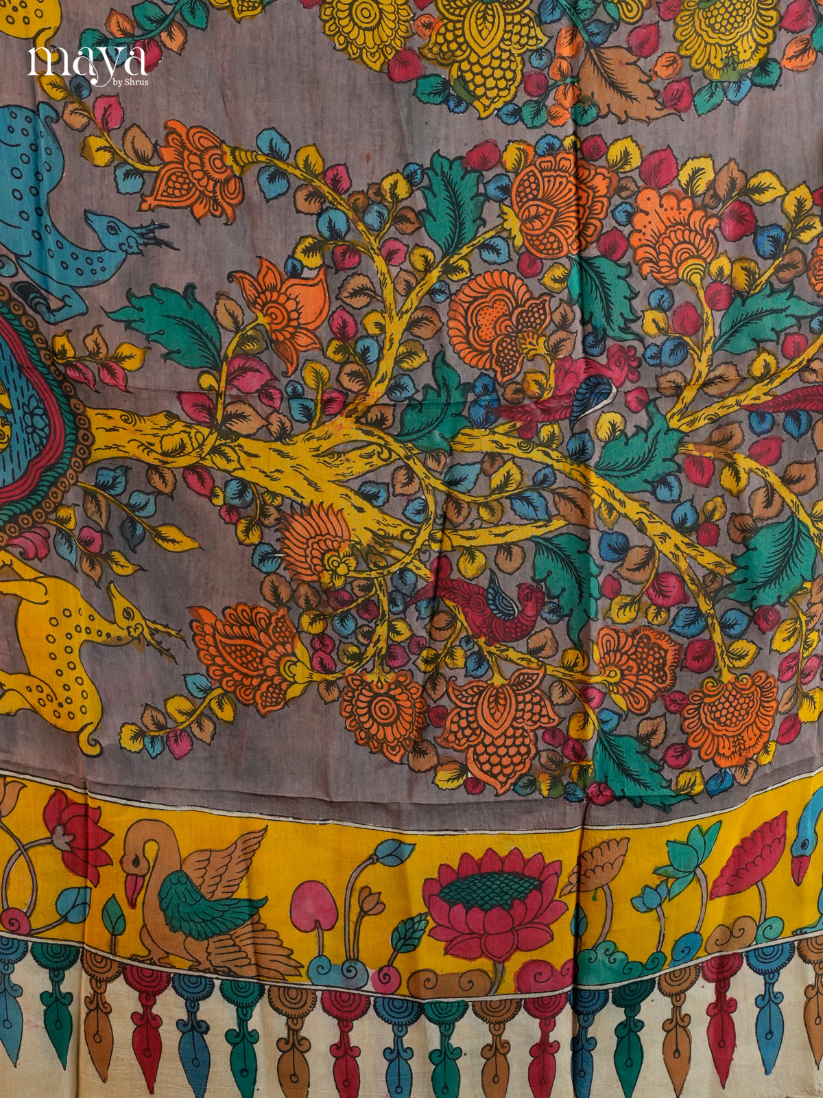 MEA24104-Penkalamkari Dupatta