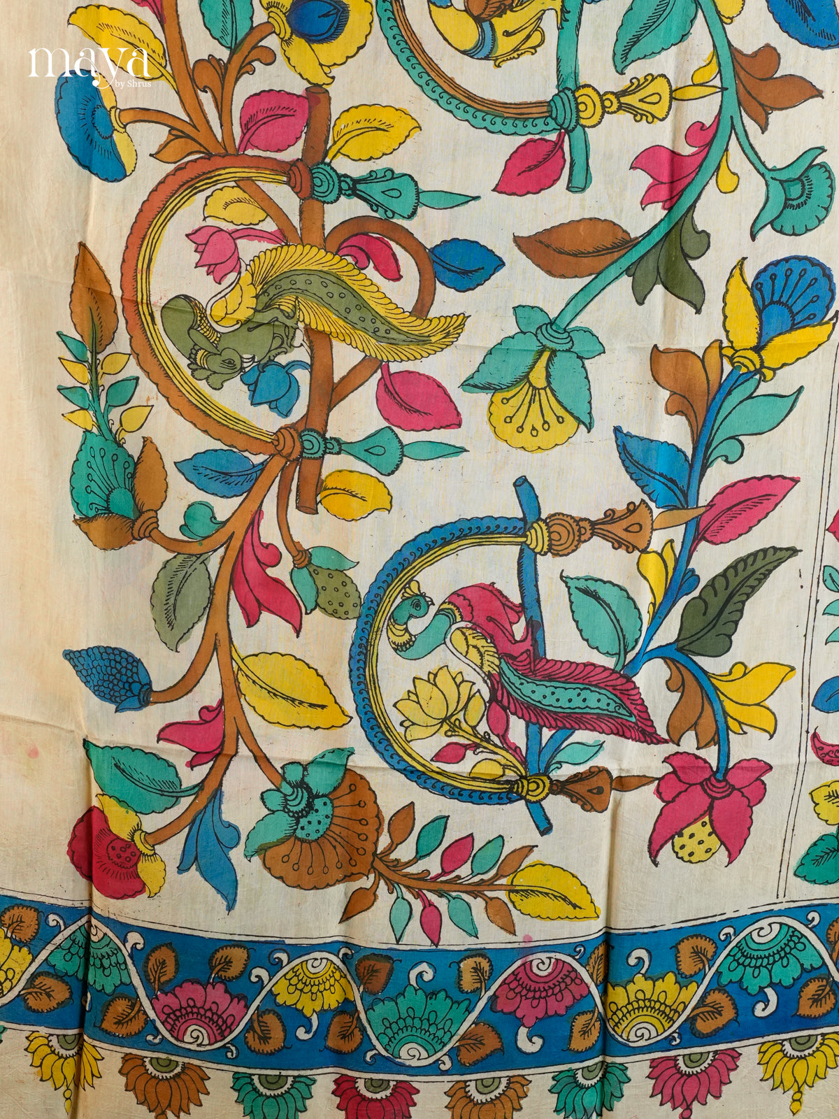 MEA24113-Penkalamkari Dupatta