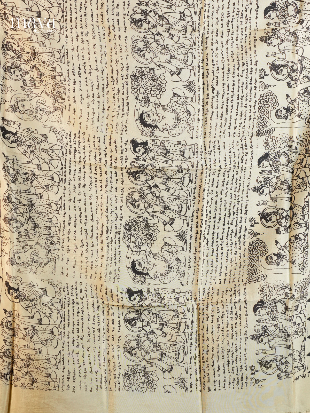 MEA24127-Penkalamkari Dupatta