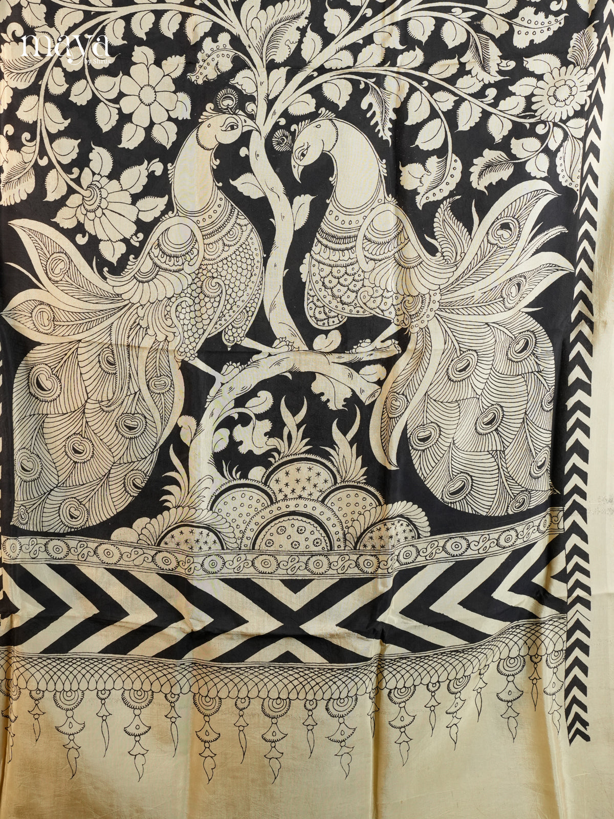 MEA24131-Penkalamkari Dupatta
