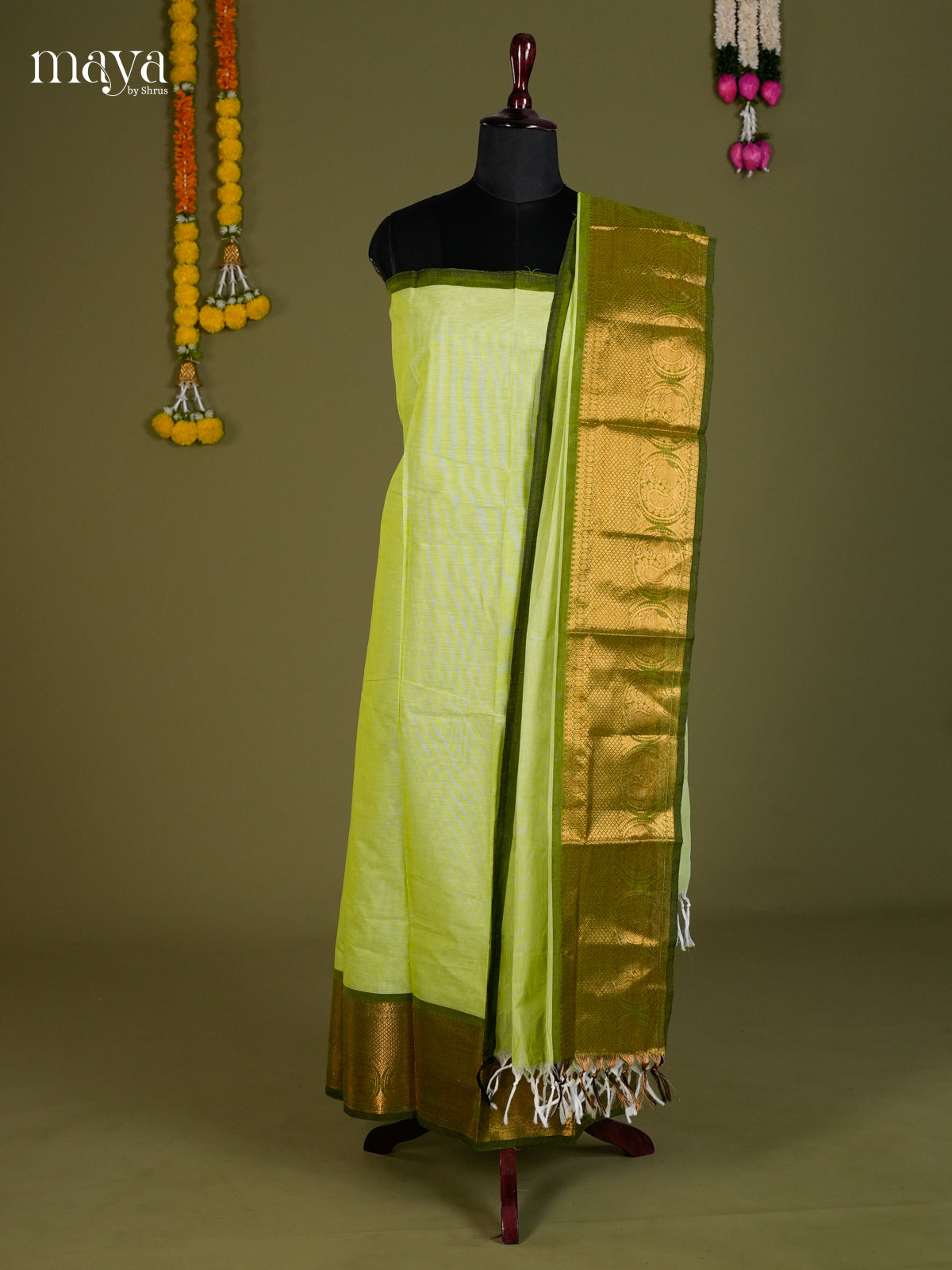 Narayanpet top & dupatta combo - MEB26001