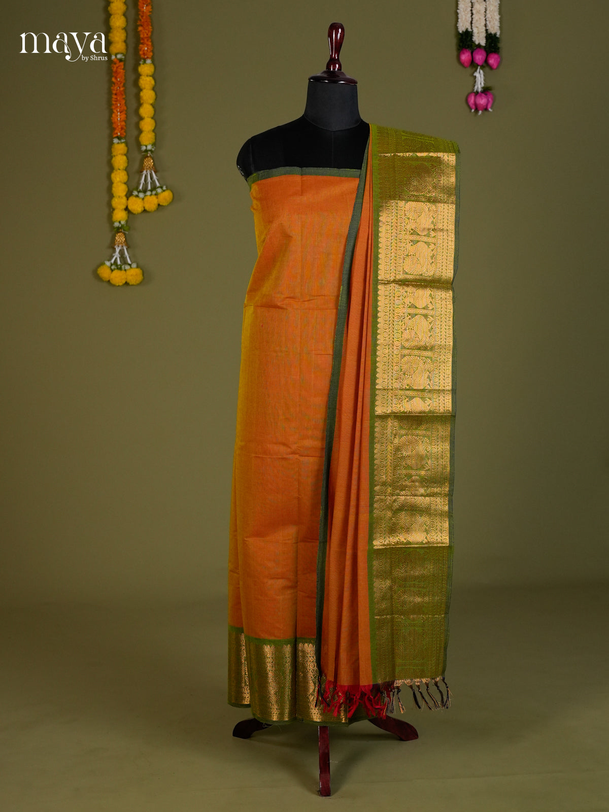 Narayanpet top & dupatta combo - MEB26005