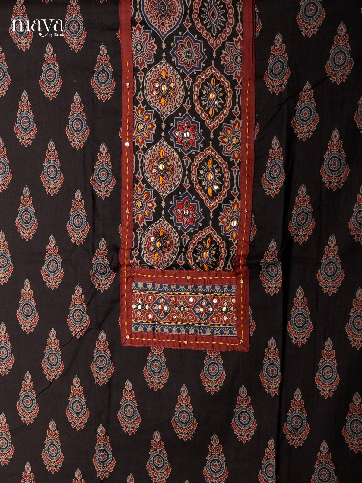 Ajrakh Salwar - MEC05033
