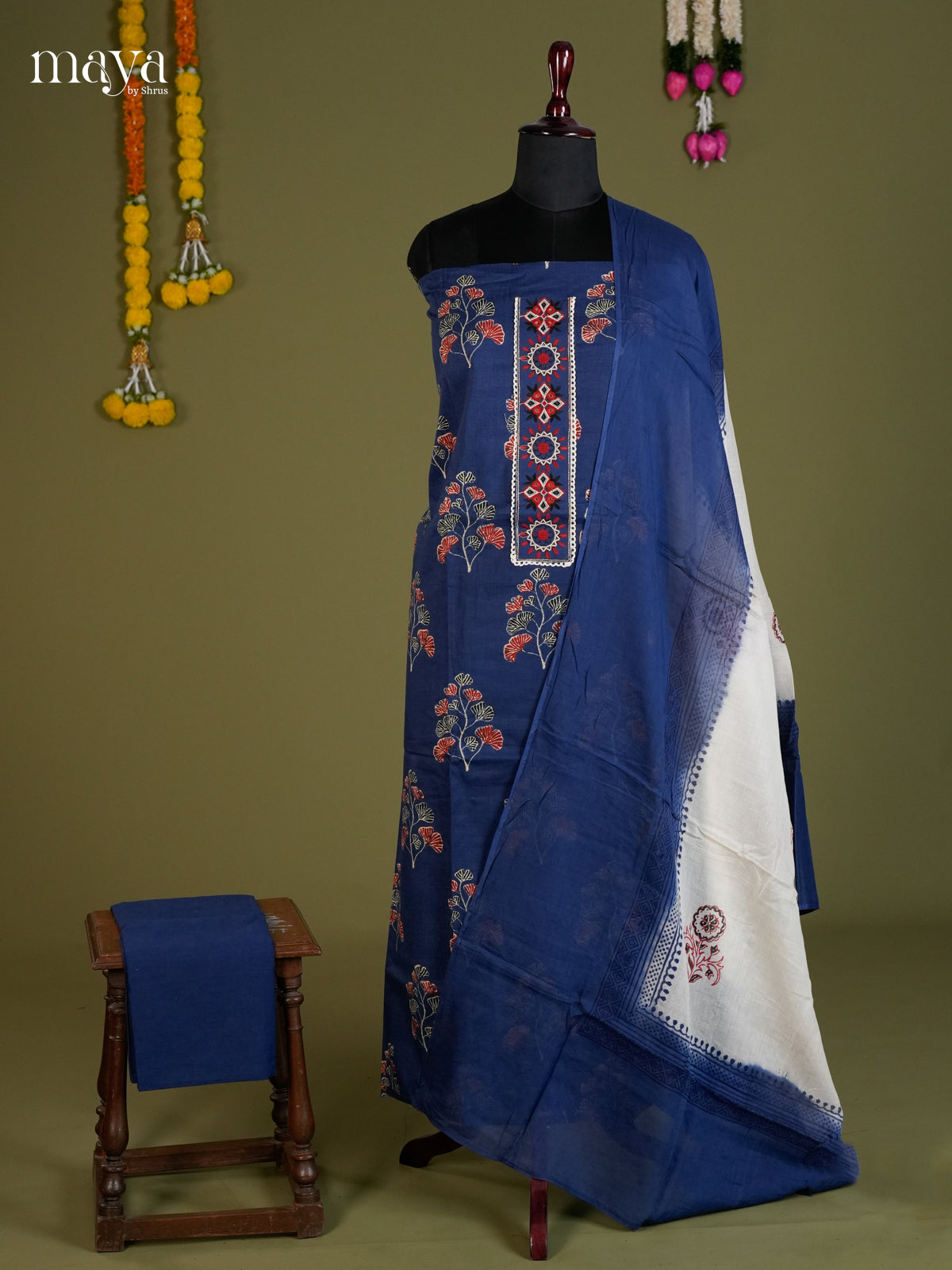 Ajrakh Salwar - MEC05039