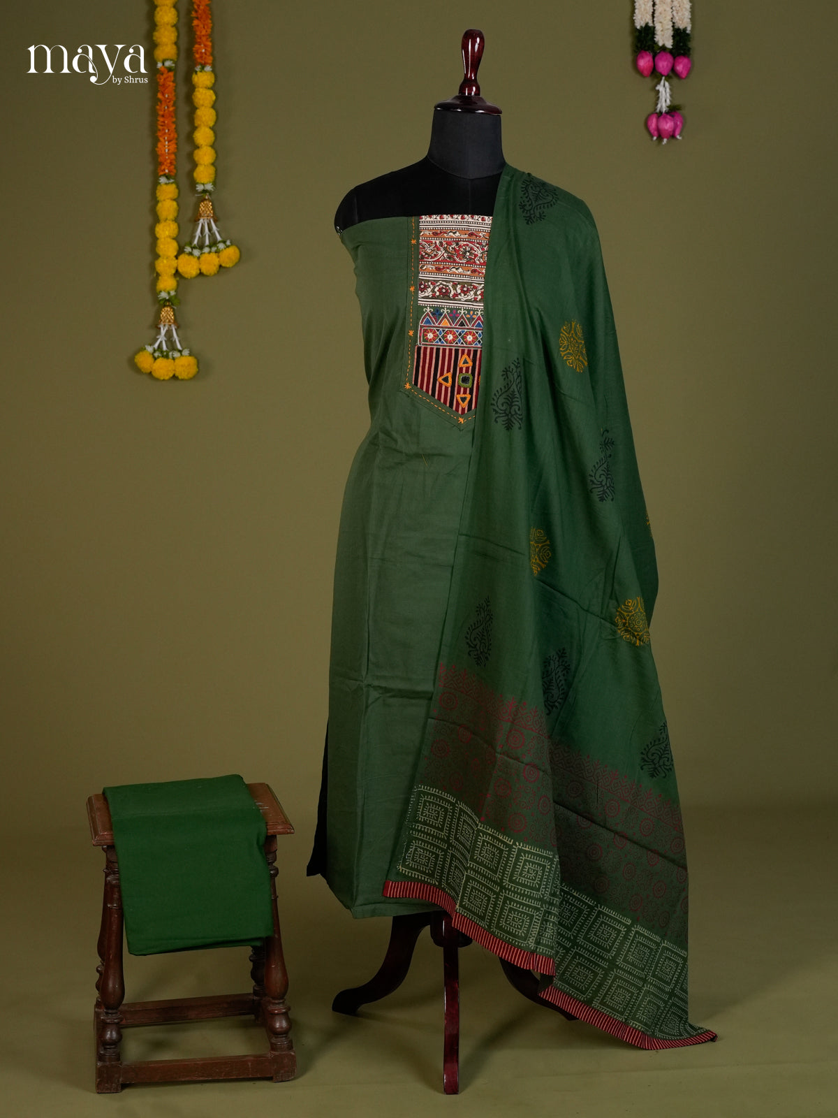 Ajrakh Salwar - MEC05070