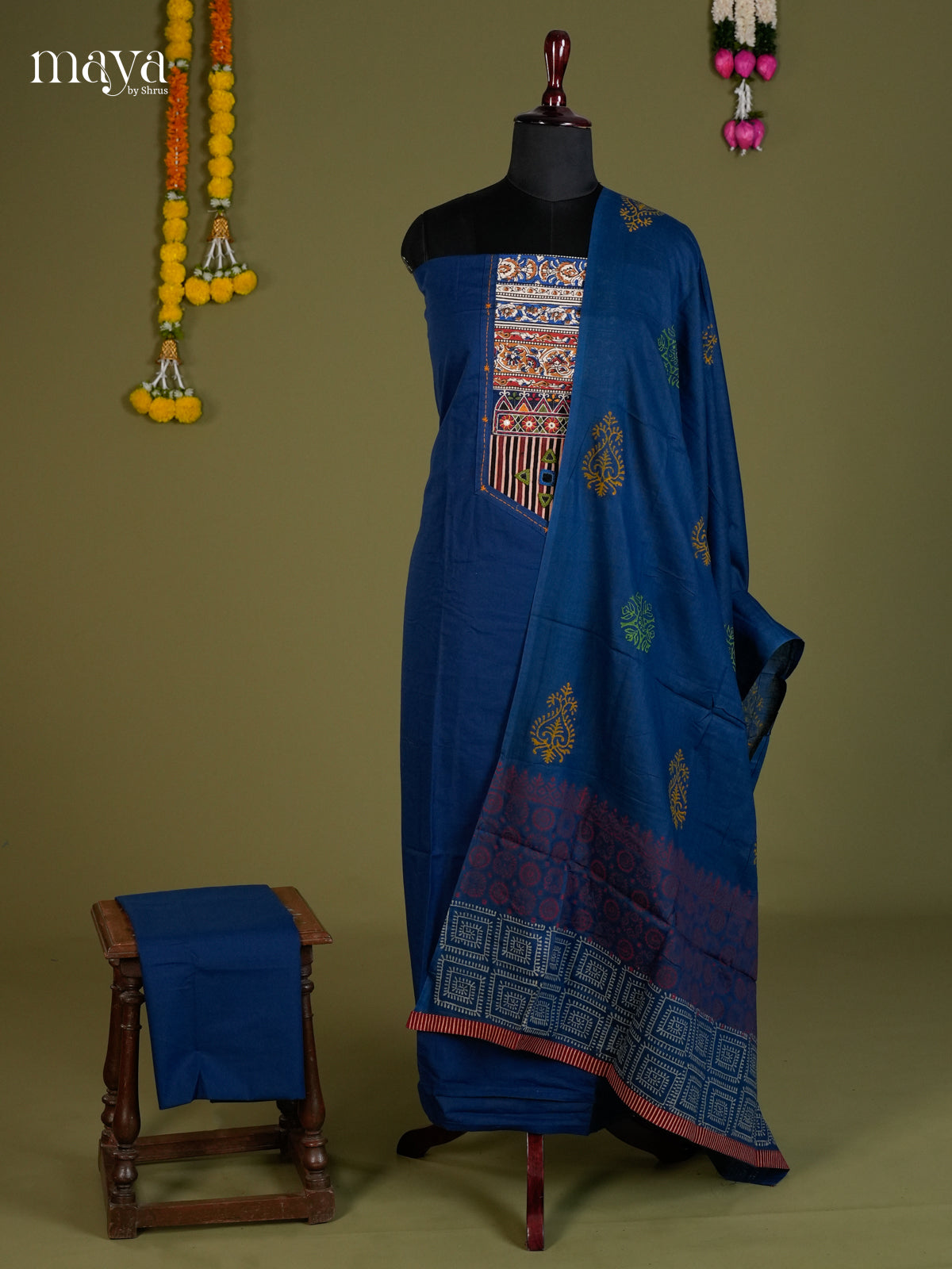 Ajrakh Salwar - MEC05072