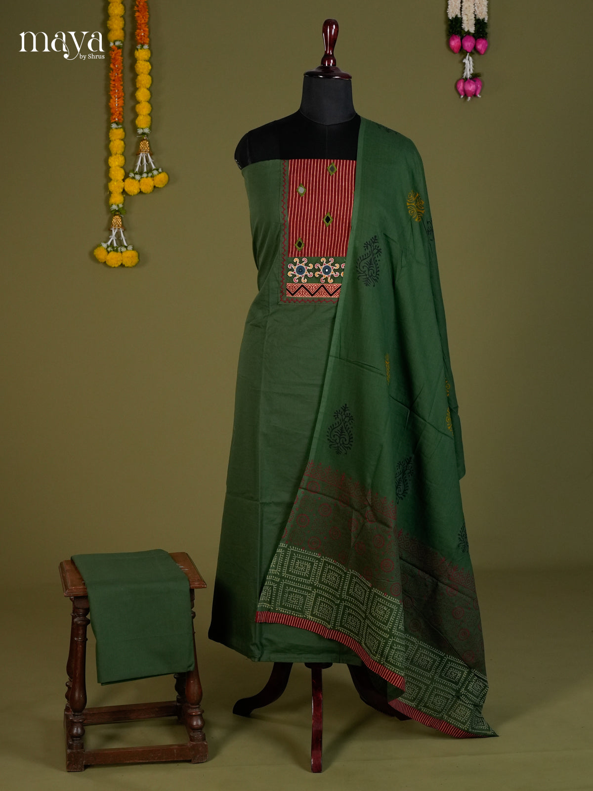 Ajrakh Salwar - MEC05075