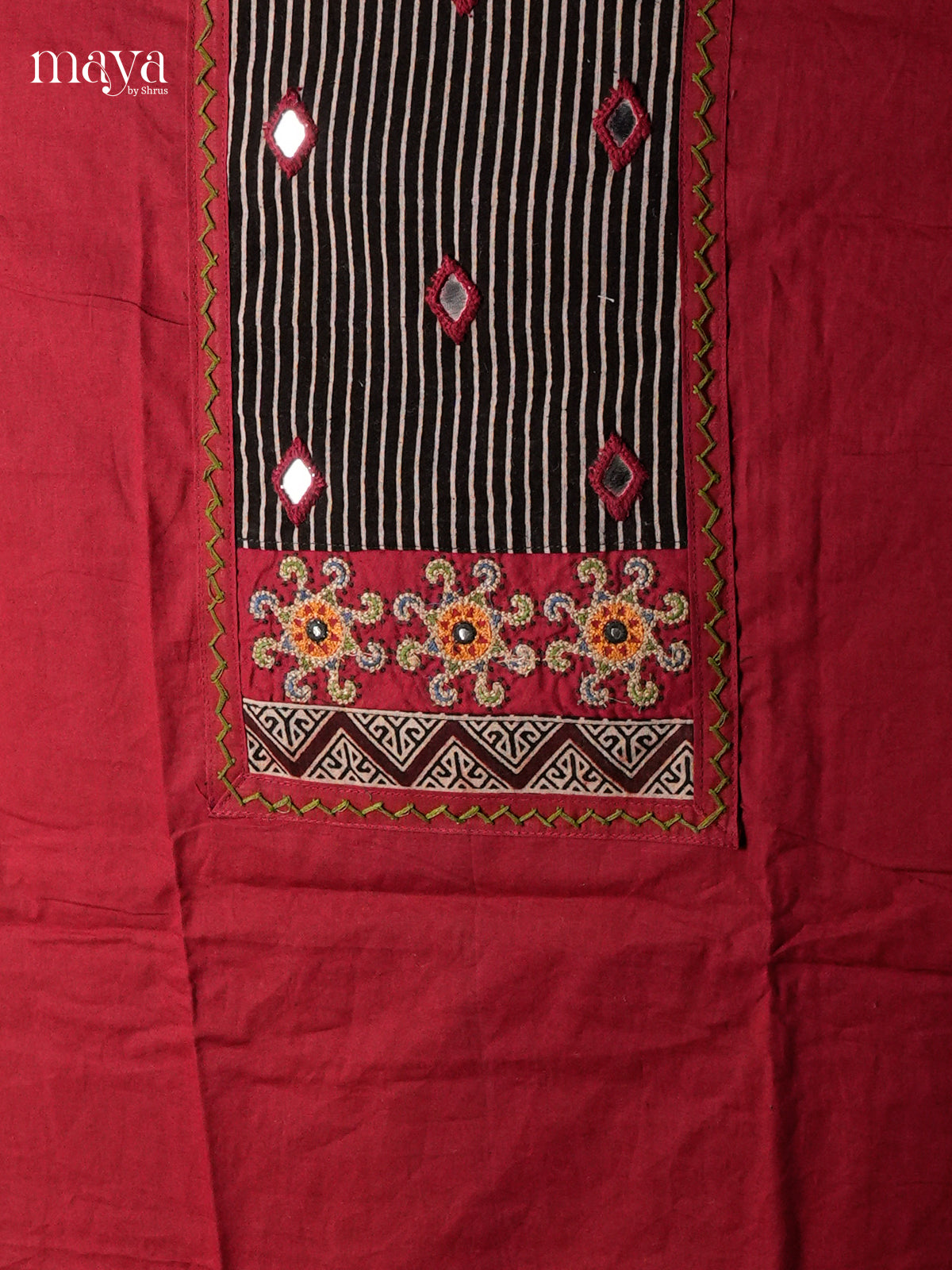 Ajrakh Salwar - MEC05076