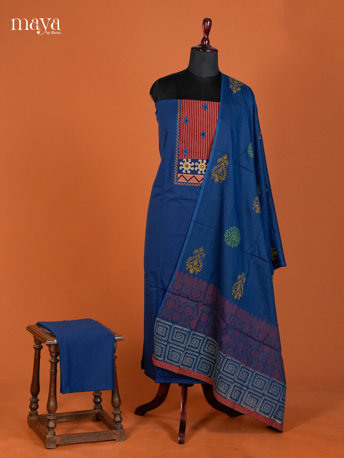 Ajrakh Salwar - MEC05077