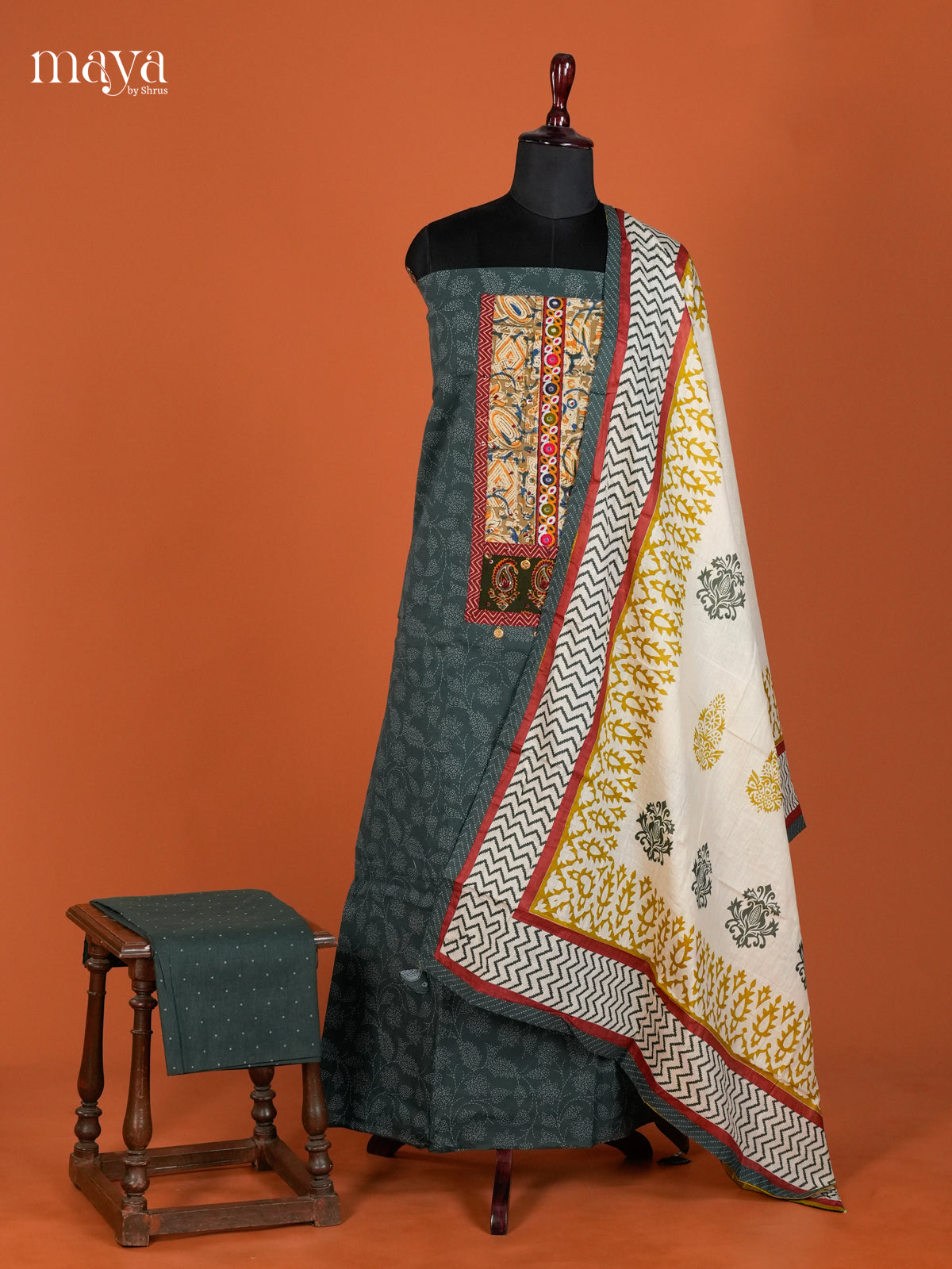 Ajrakh Salwar - MEC05094