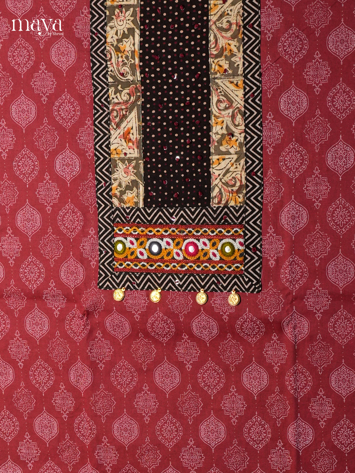 Ajrakh Salwar - MEC05096