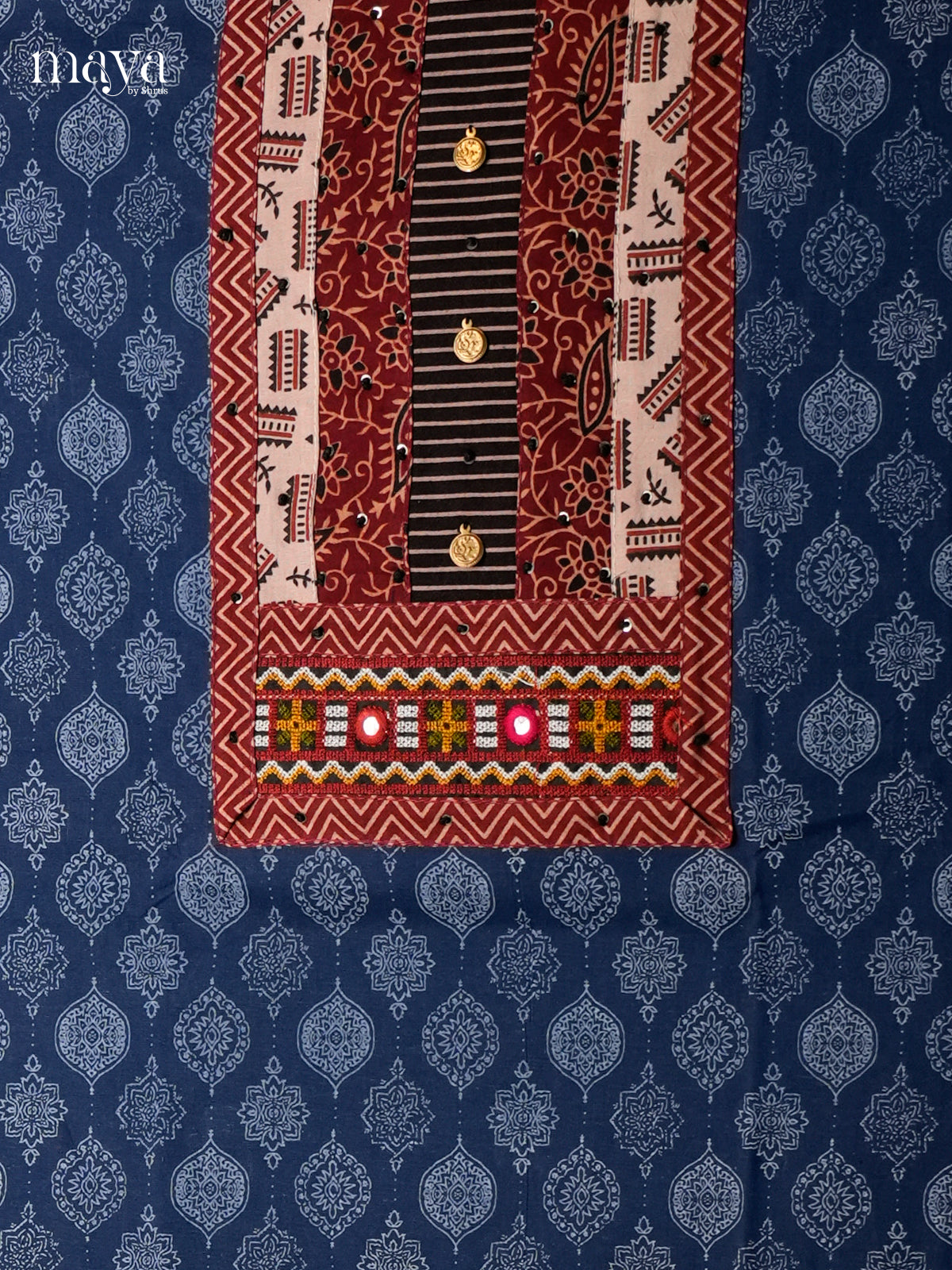 Ajrakh Salwar - MEC05099