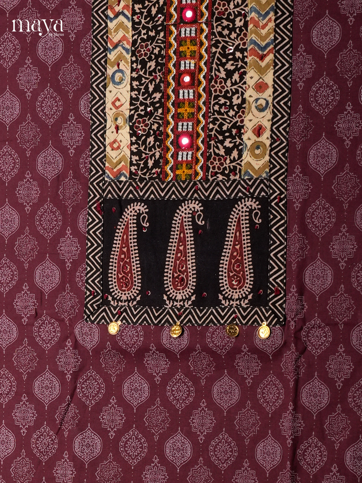 Ajrakh Salwar - MEC05101