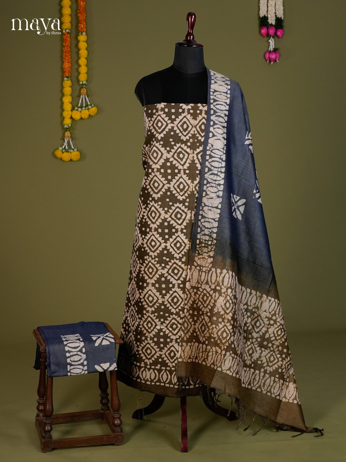 Chutney Green & Blue - Bhatik salwar - MEC13067