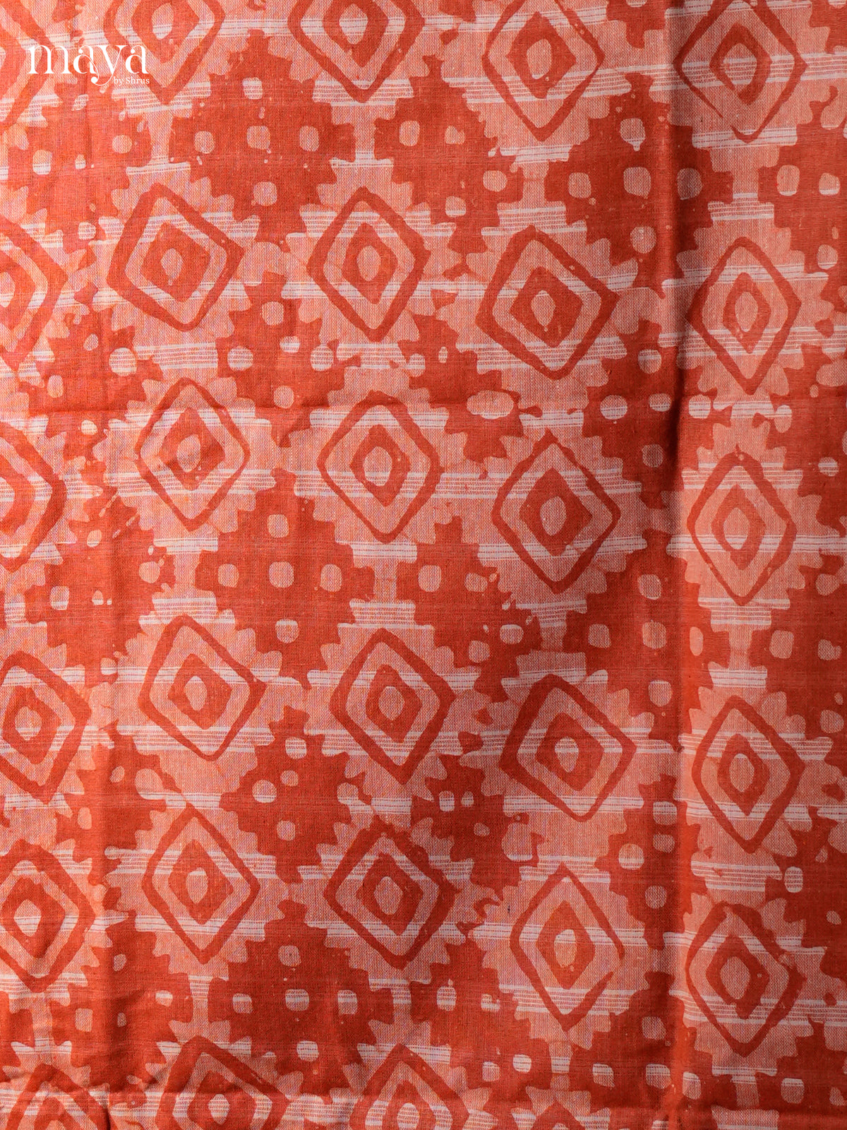 Orange & Purple -Bhatik salwar - MEC13072