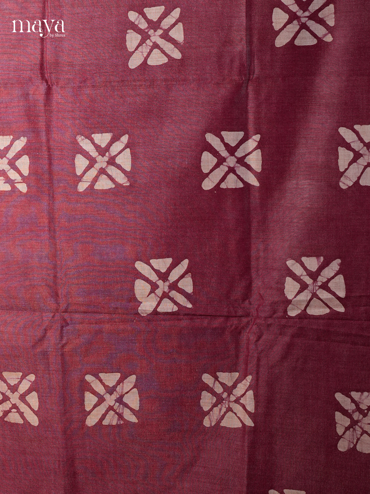Maroon & Blue - Bhatik salwar - MEC13081