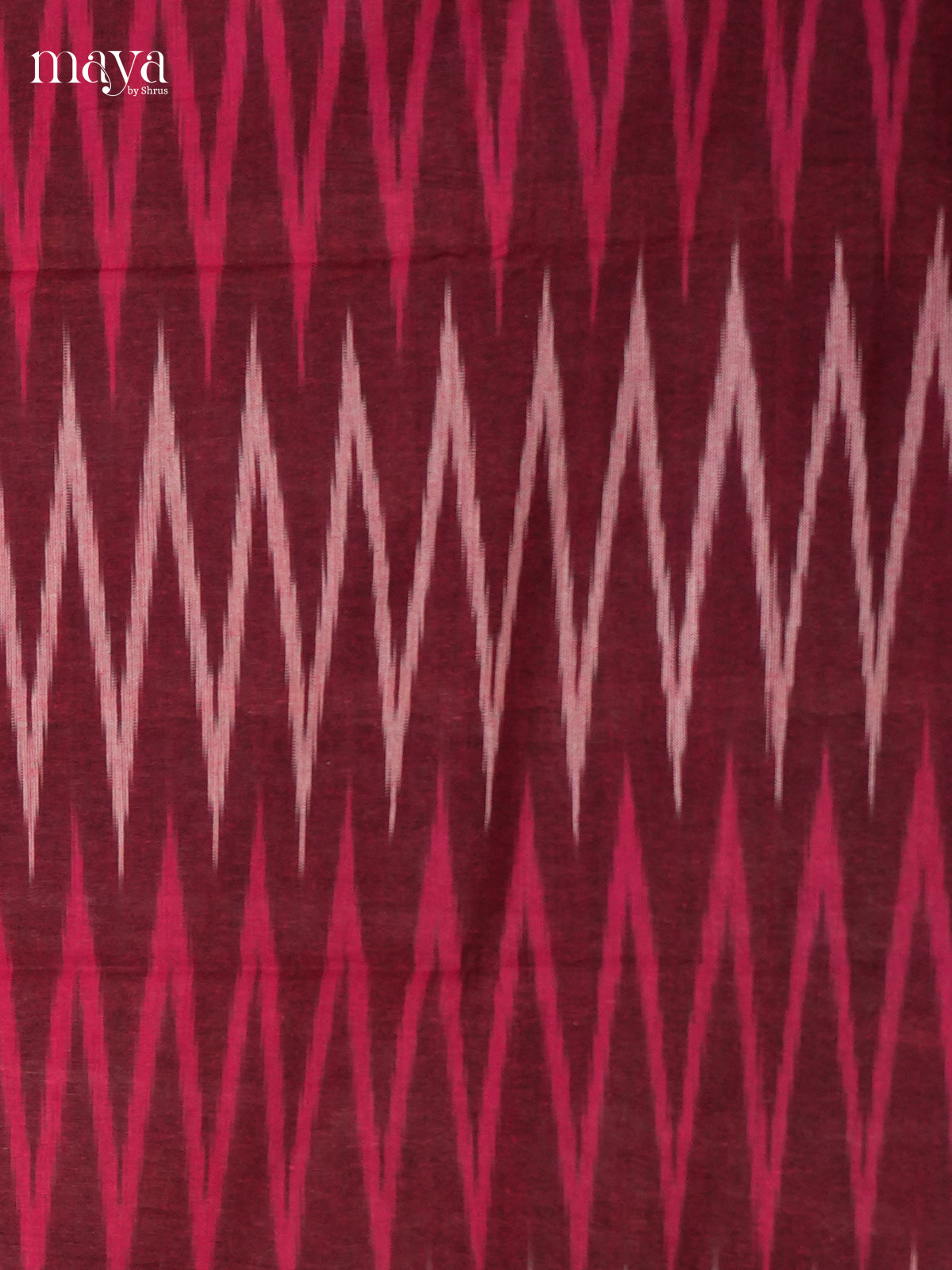 maroon & Pink - Ikkat Salwar - MEC18040