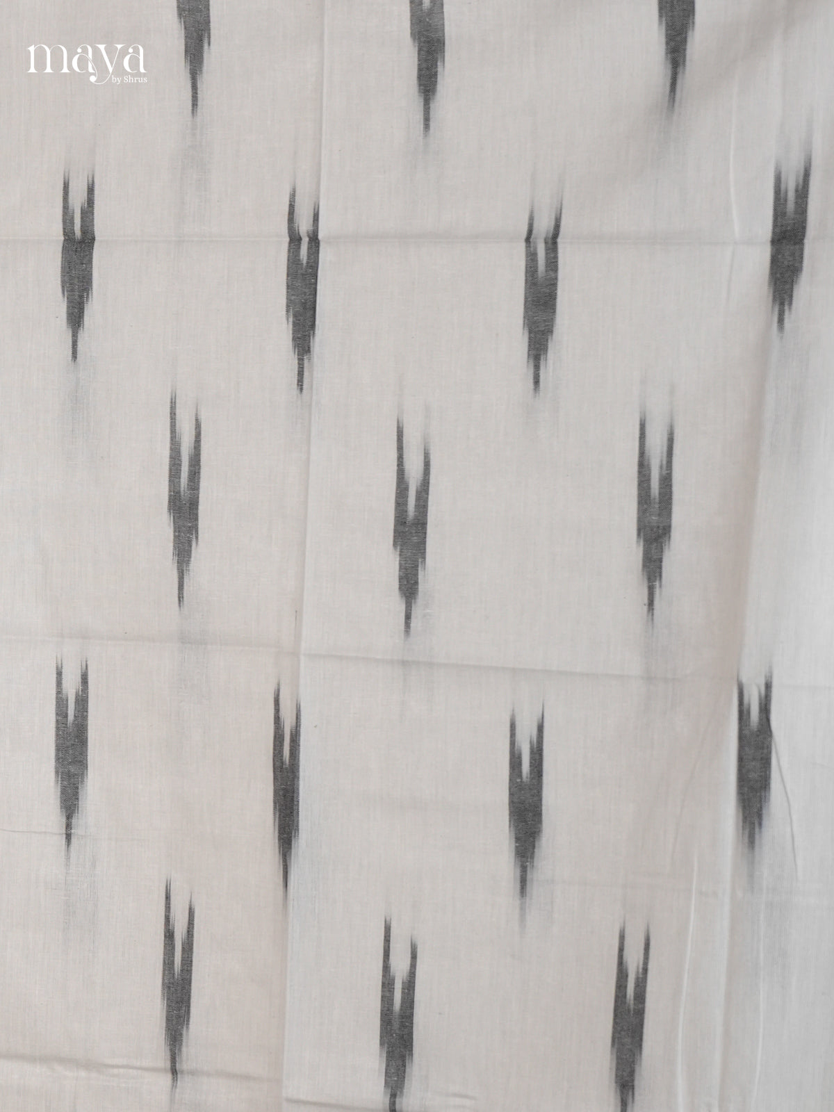White & Grey - Ikkat Salwar - MEC18049