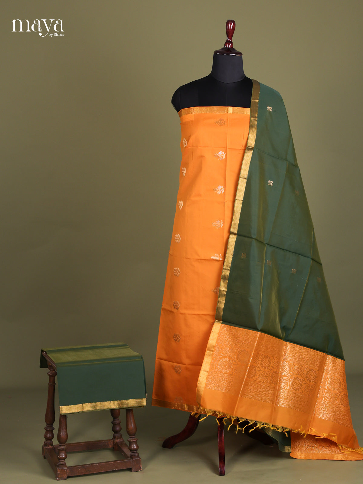 semi softsilk salwar - MEE22029