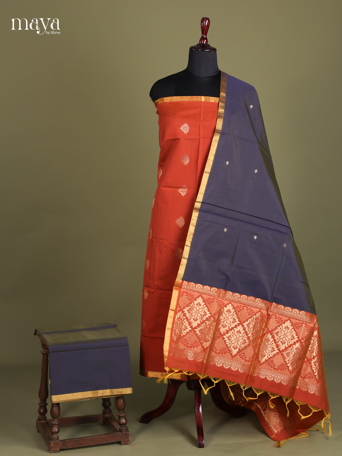 semi softsilk salwar - MEE22030