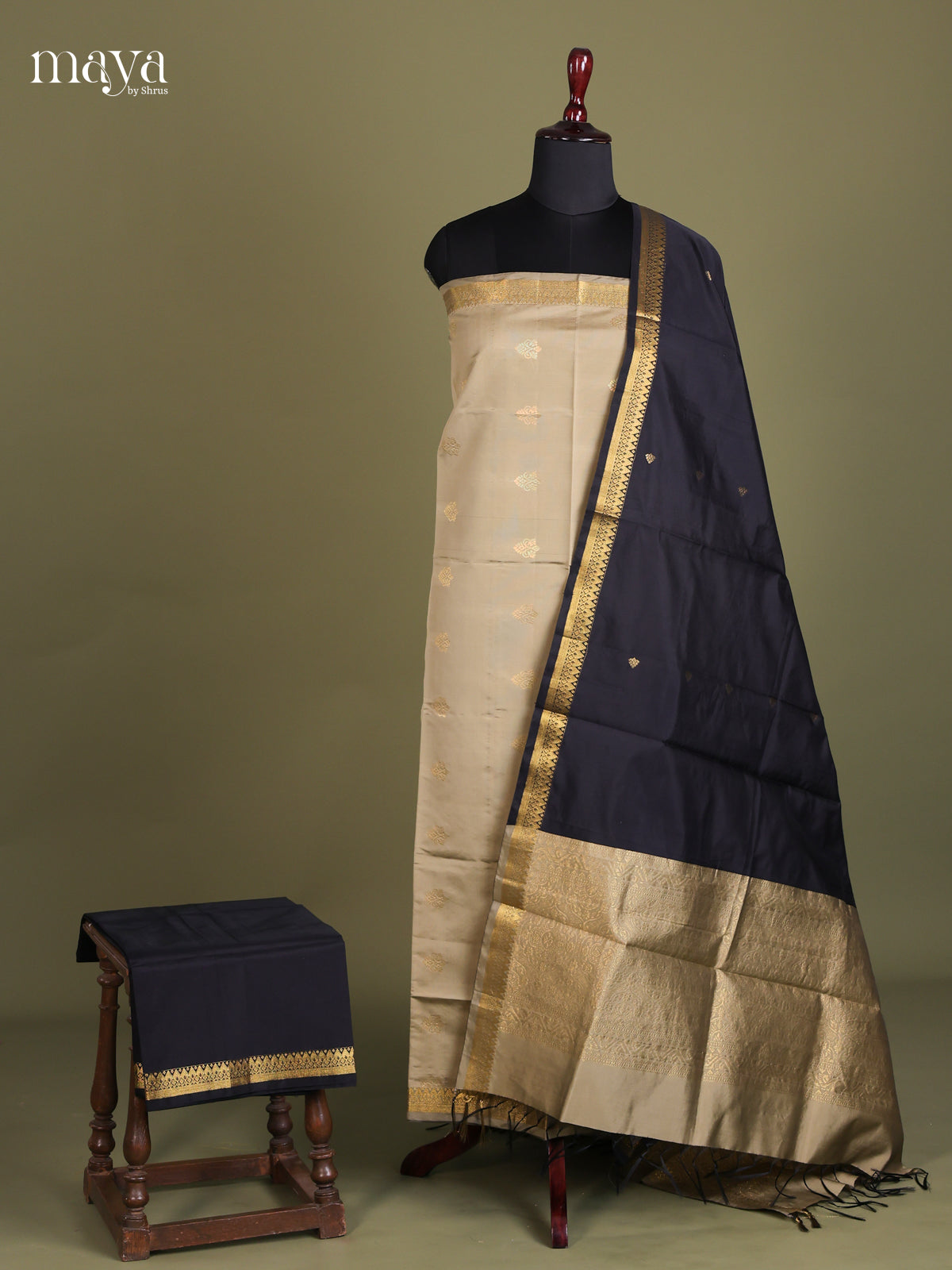 semi softsilk salwar - MEE22038