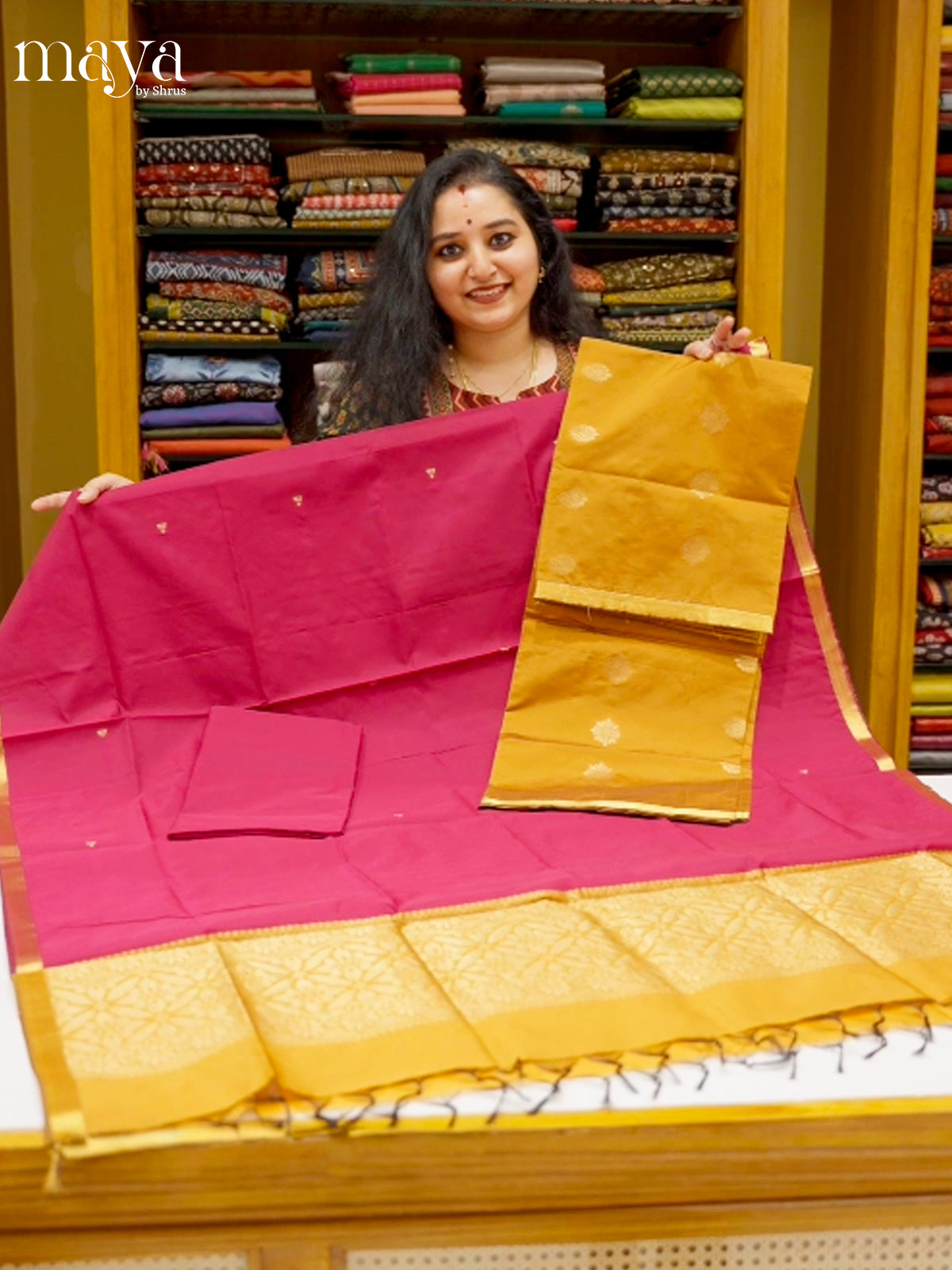 semi softsilk salwar - MEE22130