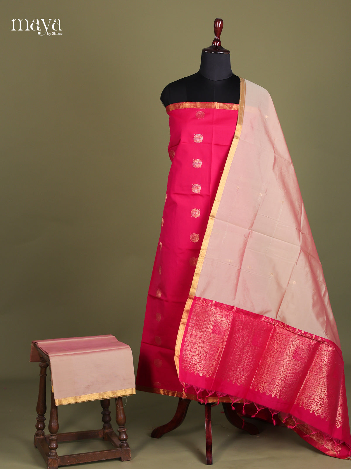 semi softsilk salwar - MEE22149